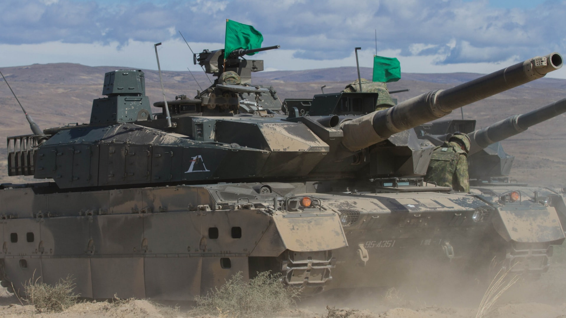 1080P, Tank, Japanese Ground Self Defense Force, Military, Type 10 Hitomaru, Mitsubishi Heavy Industries, HD Wallpaper