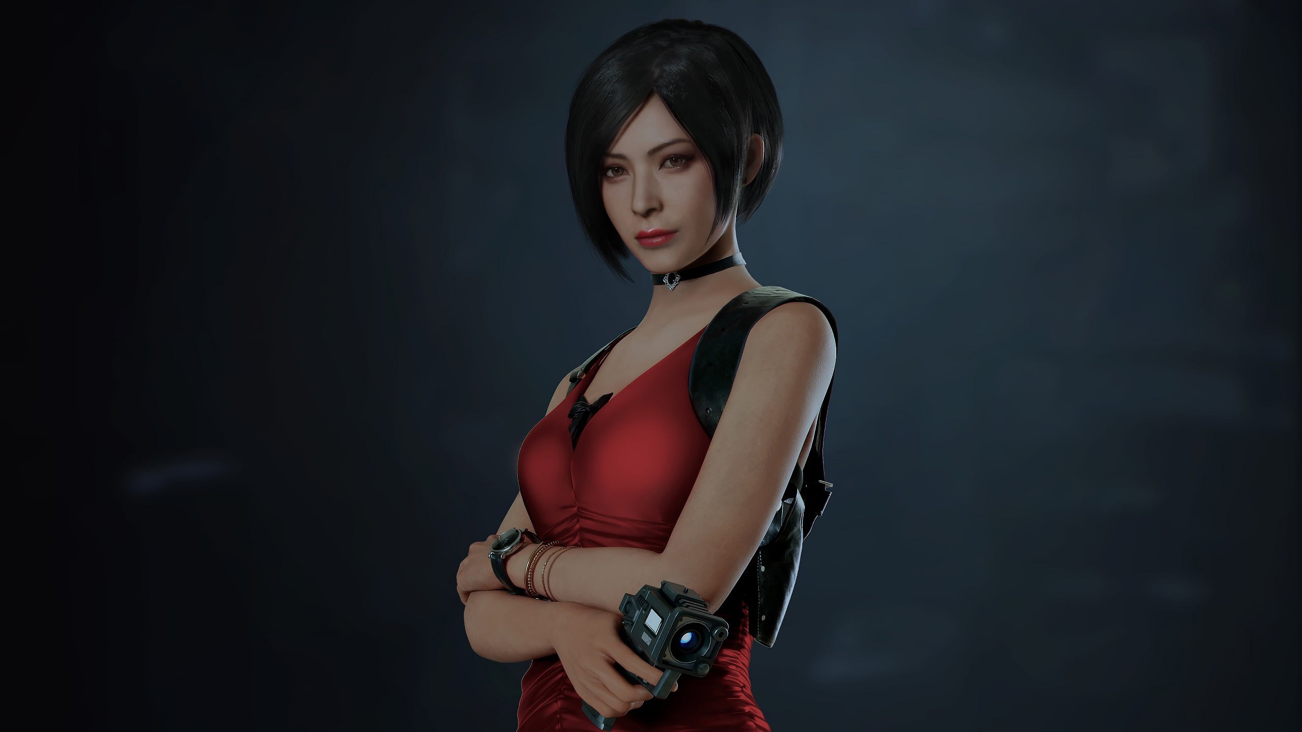 2019, look, girl, 2K, Resident Evil 2, HD Wallpaper