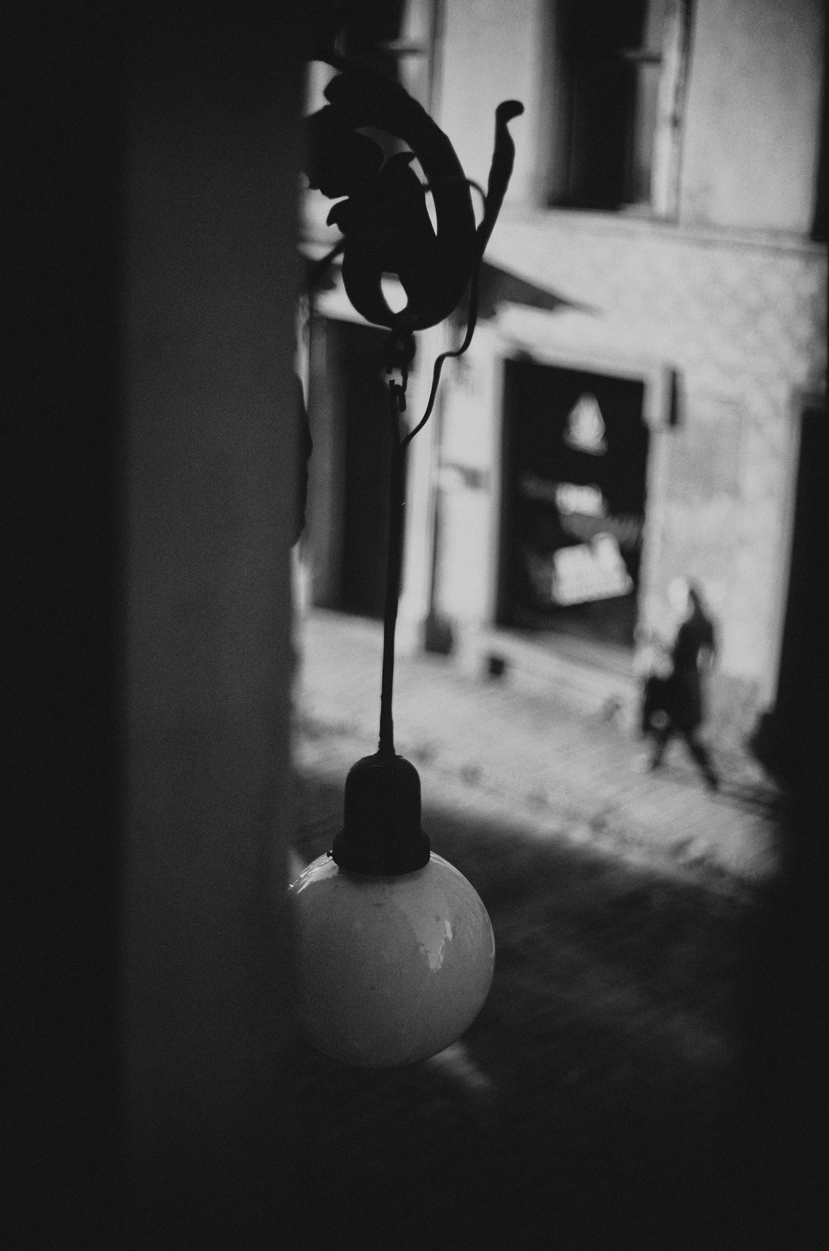 illuminated, lamp, life, downtown, building, lighting equipment, walk, indoors, human representation, close-up, built, figurine, views, day, woman, architecture, Phone HD Wallpaper