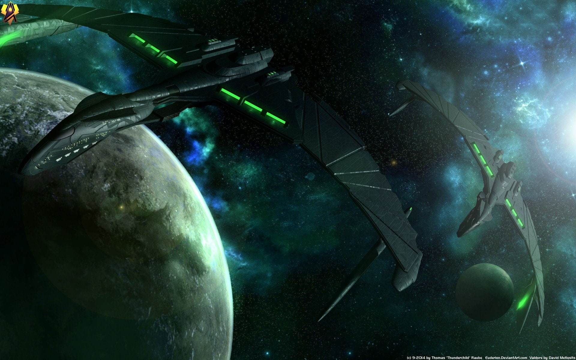 Spaceship, Sci Fi, Star Trek, Valdore, Romulan (Star Trek), Star Trek: Nemesis, 1080P, Futuristic, HD Wallpaper
