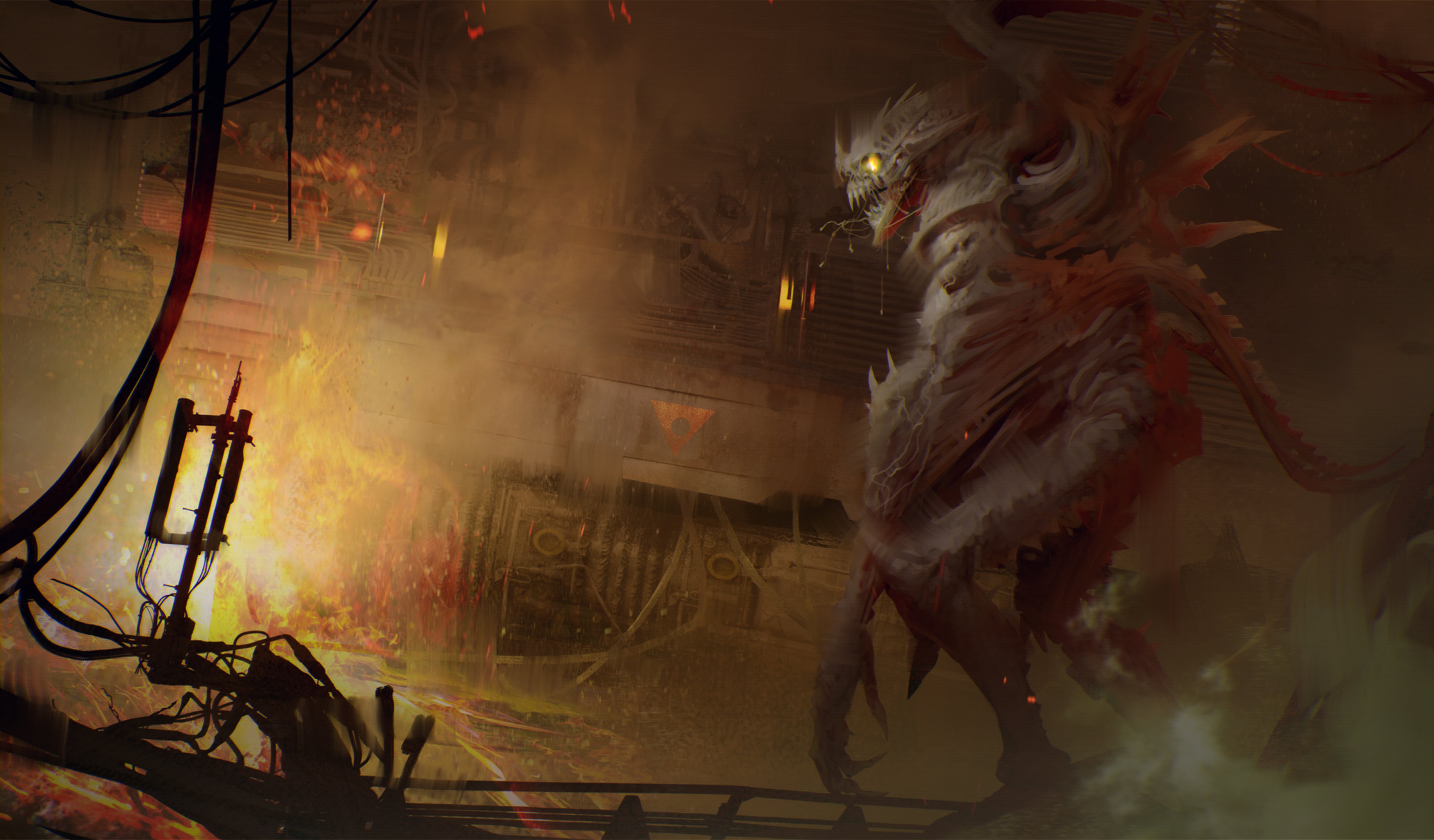 science fiction, Nemesis, Lockdown, board games, 4K, HD Wallpaper