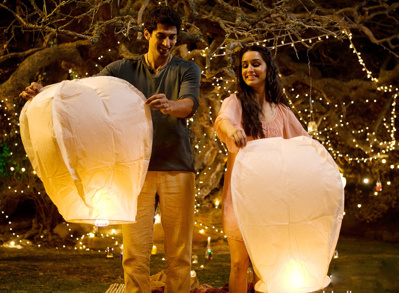 people, 720P, outdoors, togetherness, night, men, plant, young adult, shraddha, illuminated, young women, couple - relationship, kapoor, nature, women, HD Wallpaper