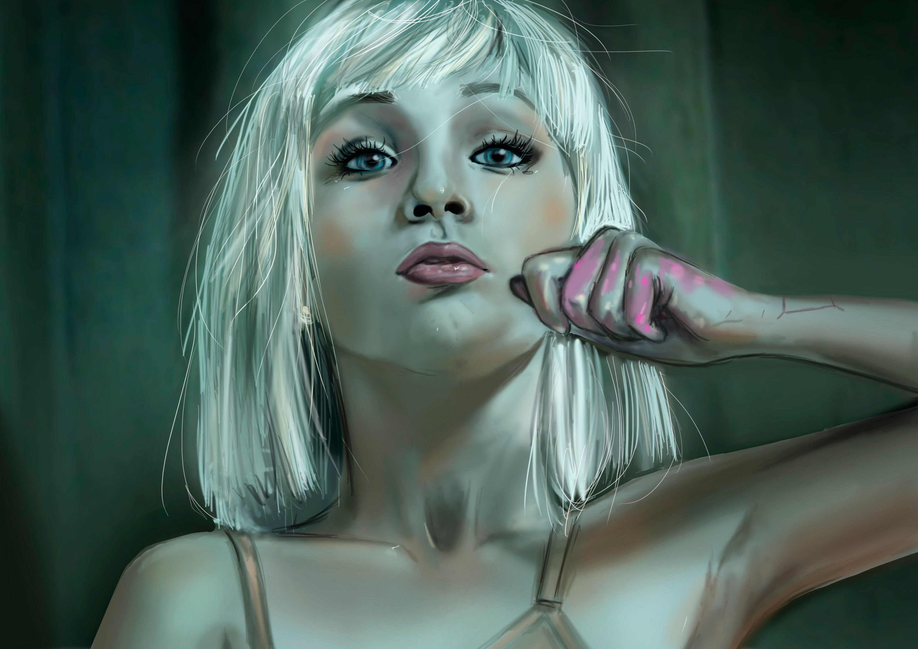 sia, 2K, HD Wallpaper