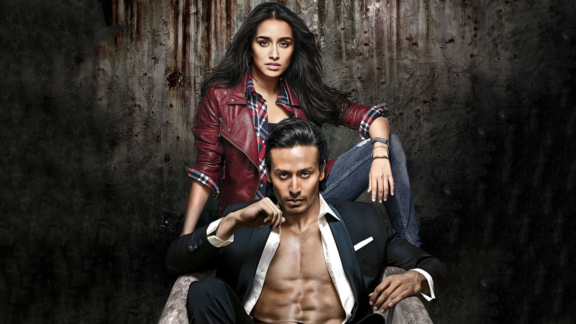 couple - relationship, women, fashion model, men, baaghi, emotion, beautiful woman, two people, males, young women, aggression, adult, rebel, people, front view, HD Wallpaper