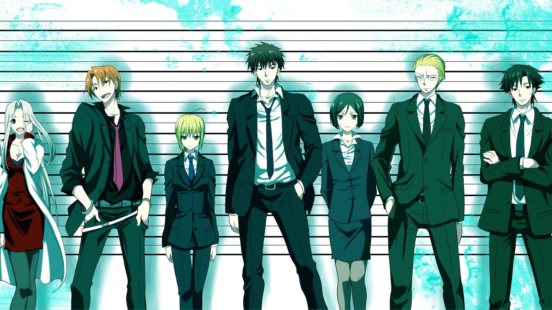 day, uniform, in a row, Saber, group of people, people, 1080P, representation, full length, Fate Series, Fate/Zero, group, male likeness, real people, HD Wallpaper