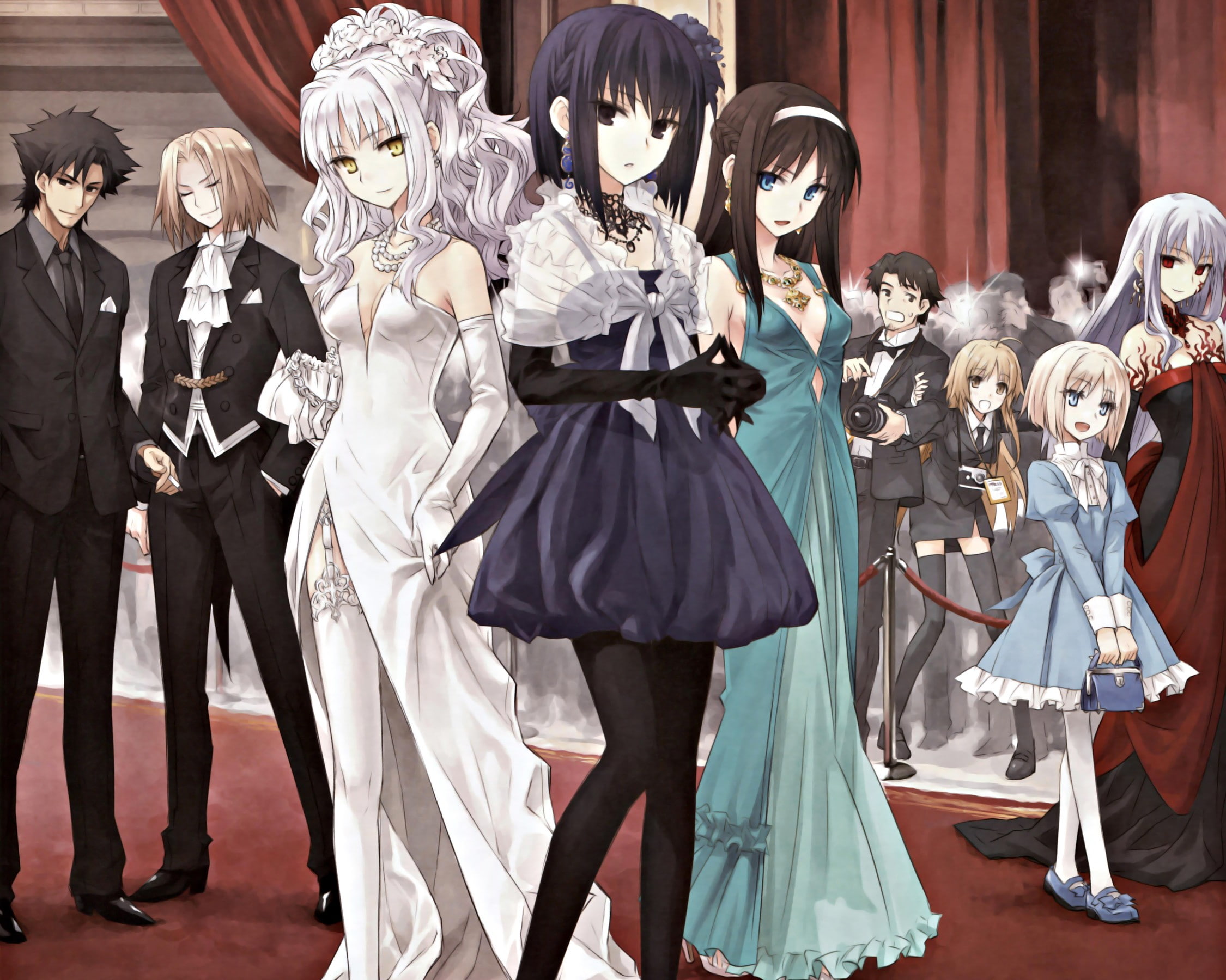 Kiritsugu Emiya, Fate Series, Saber, anime, 1080P, Type-Moon, anime girls, HD Wallpaper