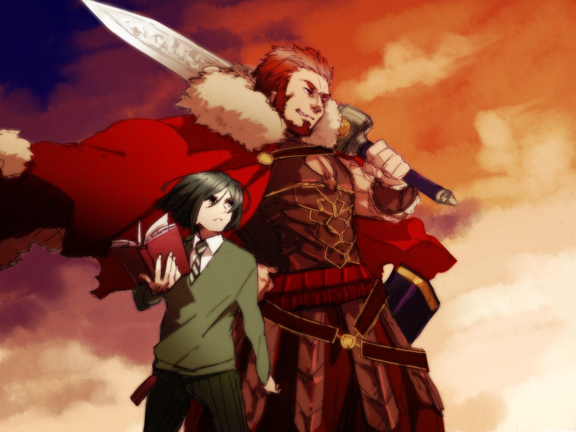 Fate/Zero, 1080P, Velvet Waver, Fate Series, Rider (Fate/Zero), HD Wallpaper