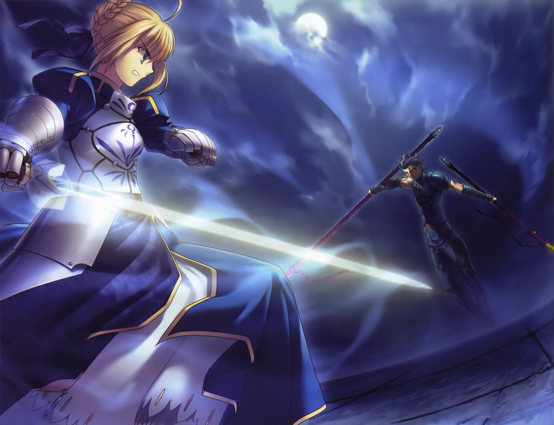 outdoors, Saber (Fate Series), Fate Series, Fate/Zero, technology, music, brightly lit, no people, representation, arts culture and entertainment, art and craft, HD Wallpaper