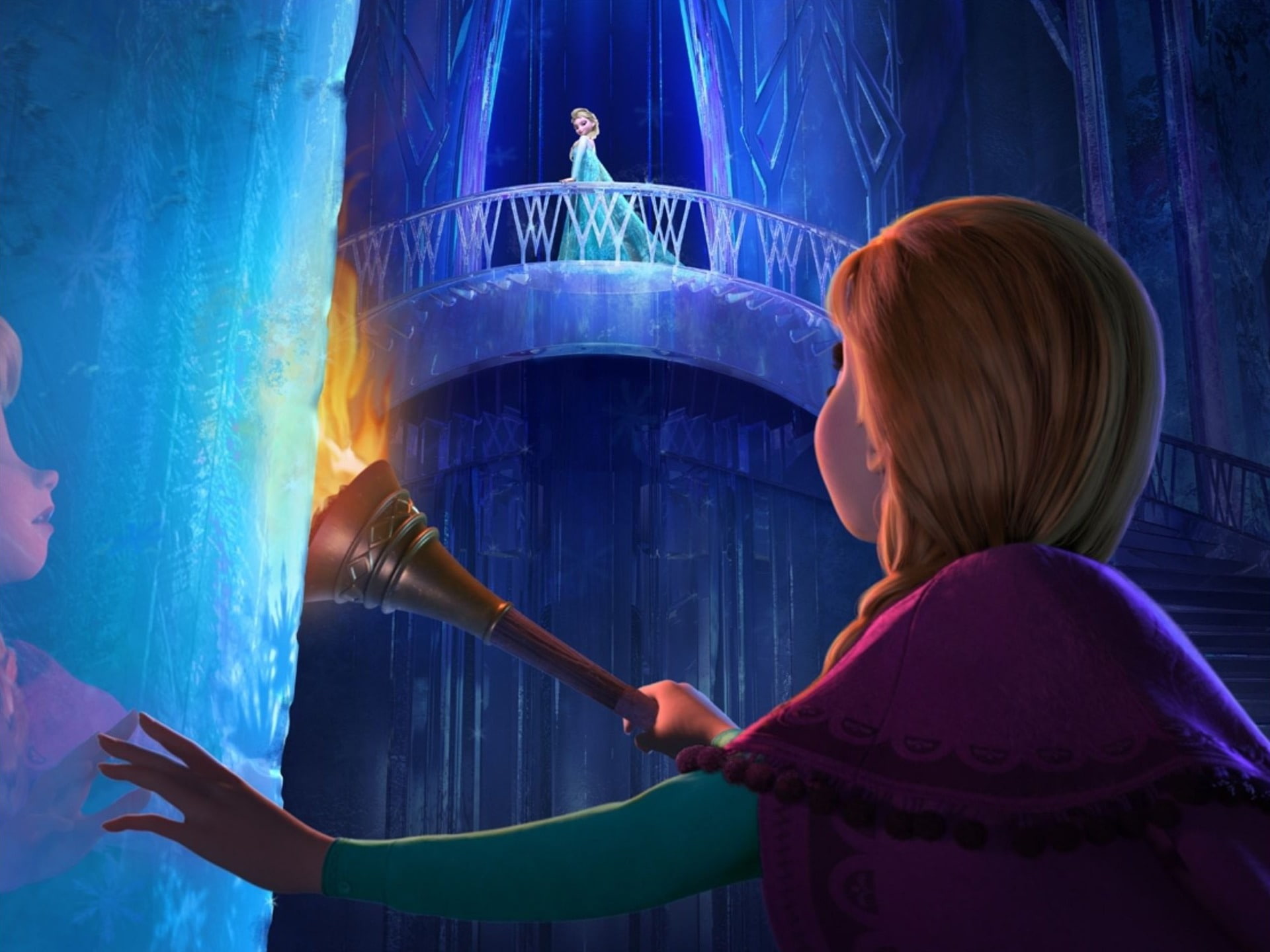innocence, women, arts culture and entertainment, hd, digital, illuminated, boys, movie, real people, stage, blue, disney, 1080P, childhood, HD Wallpaper