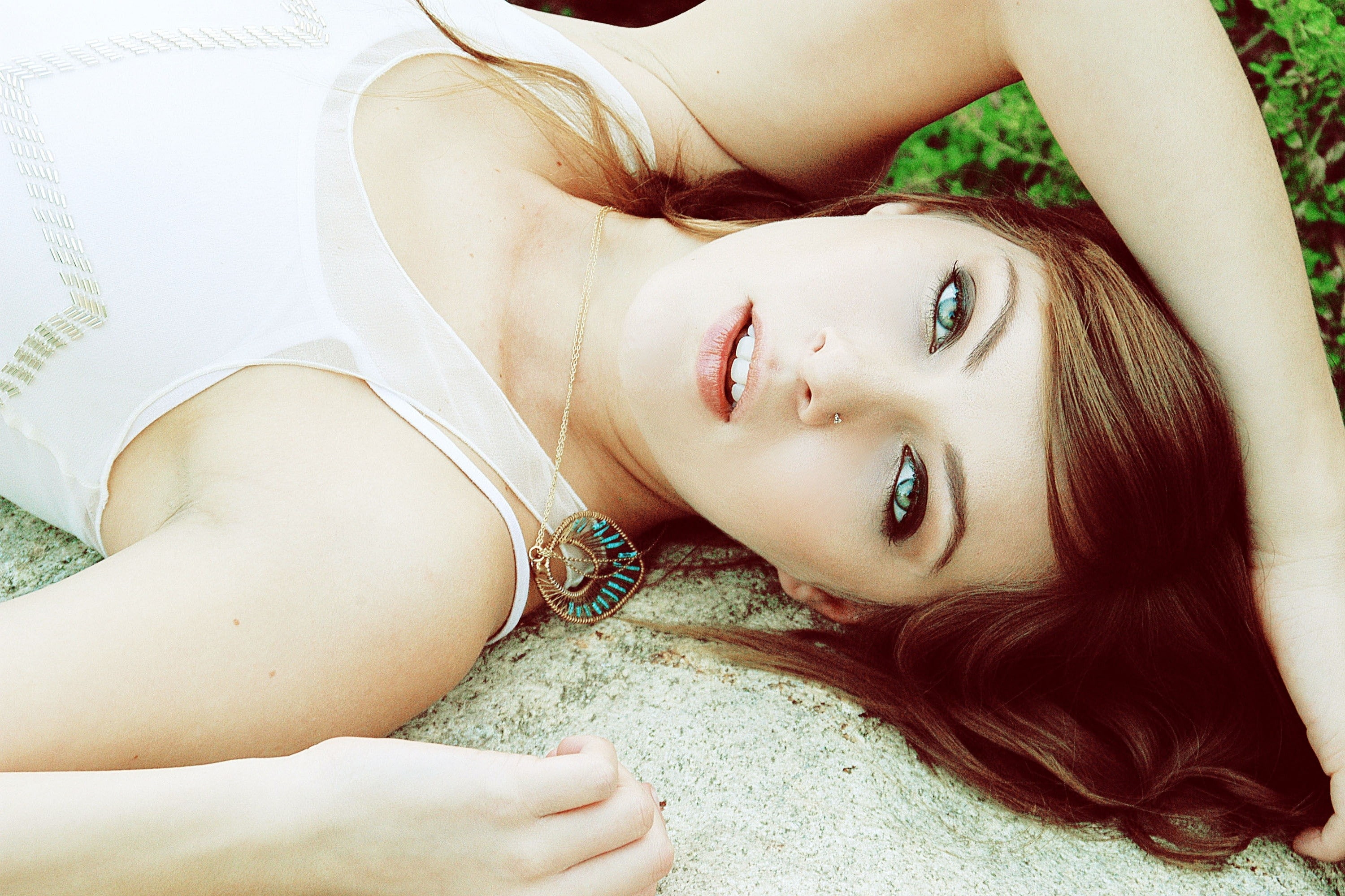 girl, hd, women, brunettes, art, people, 2K, sarah, vasquez, HD Wallpaper