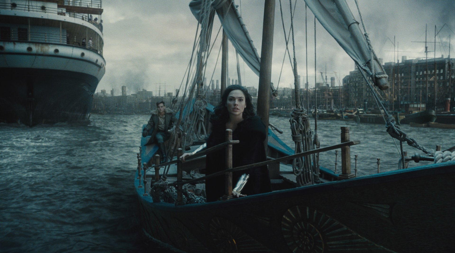 Wonder Woman, Chris Pine, Steve Trevor, Movie, 1080P, Gal Gadot, HD Wallpaper