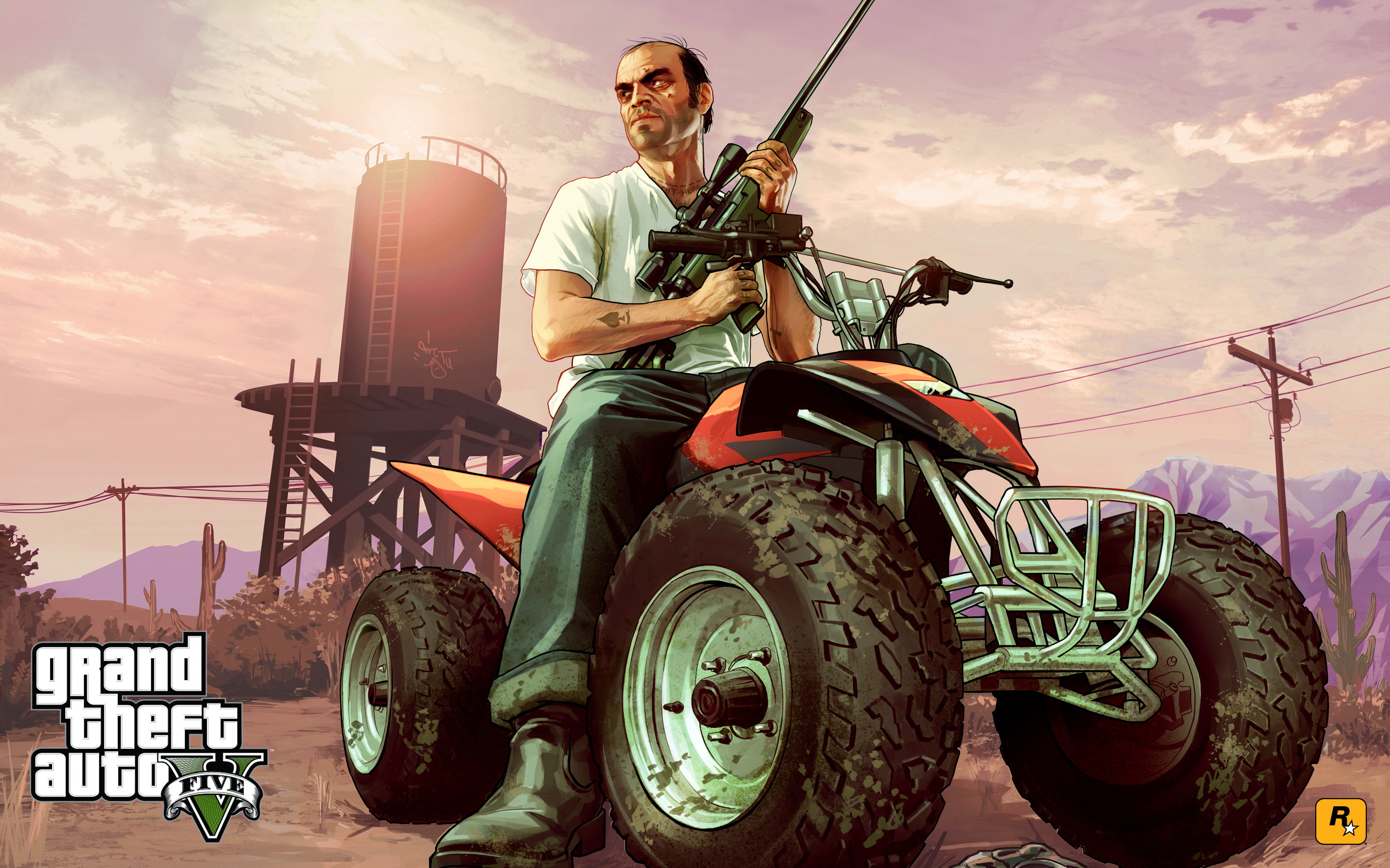 Grand Theft Auto, Grand Theft Auto V, 2K, Trevor Philips, HD Wallpaper