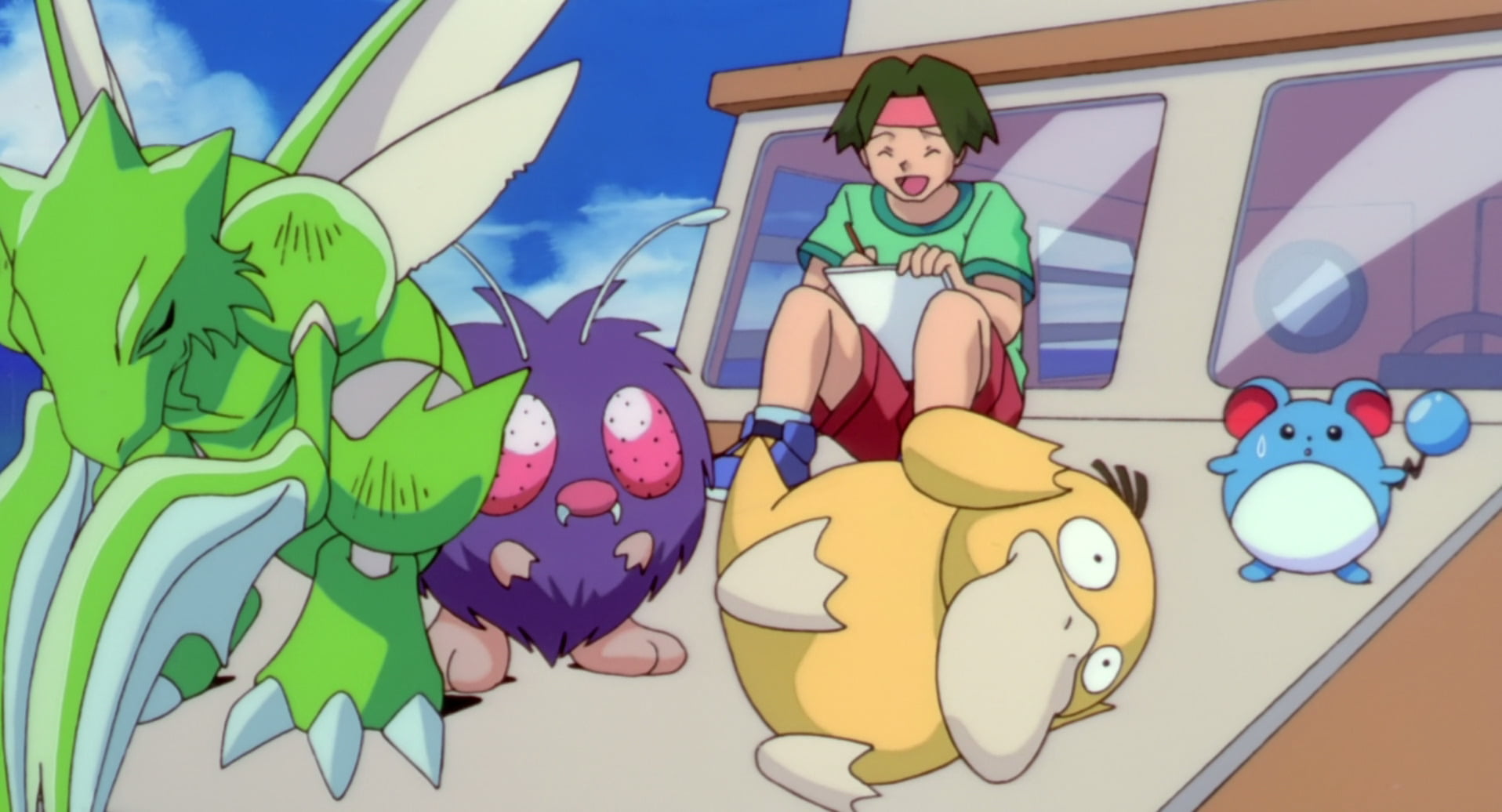 real people, girls, Psyduck (Pokémon), multi colored, Movie, leisure activity, Pokémon: The Movie 2000, full length, lifestyles, Venonat (Pokémon), human representation, HD Wallpaper