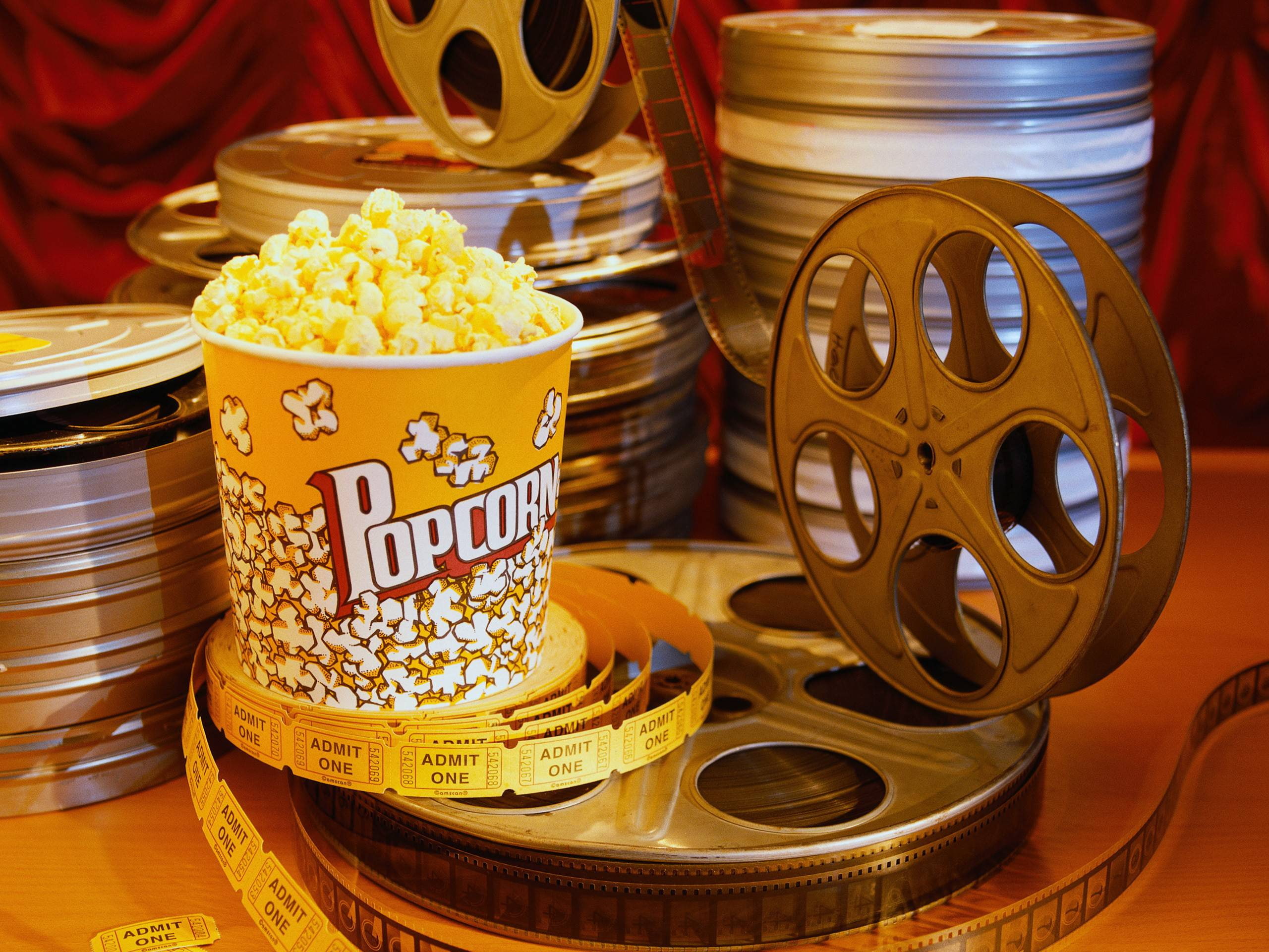 2K, photography, popcorn, film, HD Wallpaper