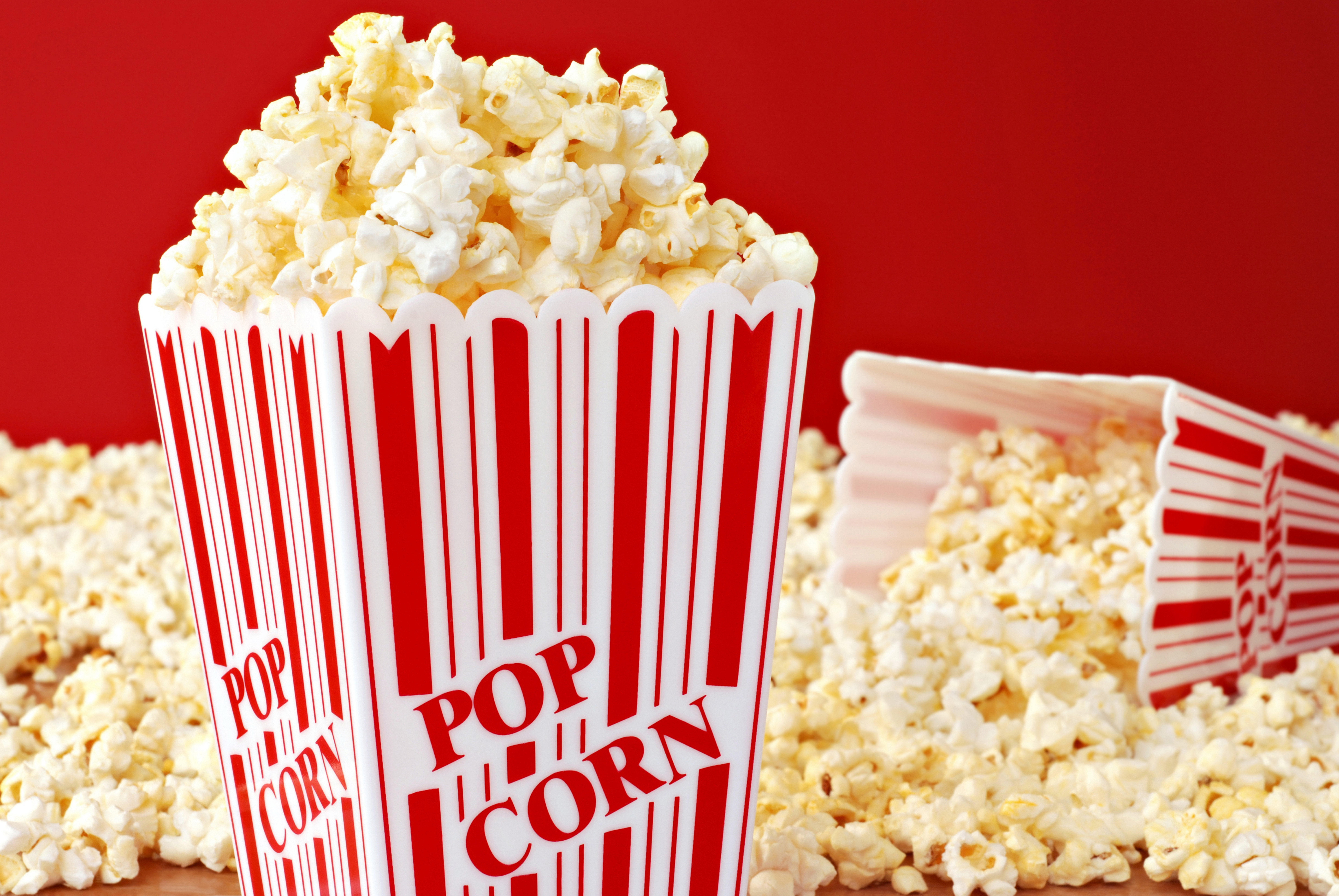 corn, 8K, food, popcorn, box, HD Wallpaper