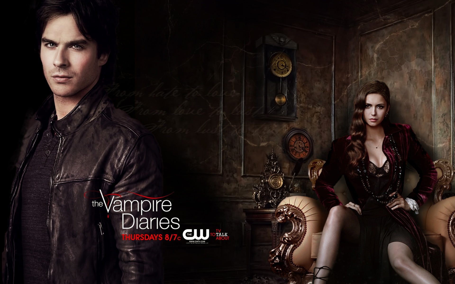 season, diaries, 1080P, vampire, HD Wallpaper