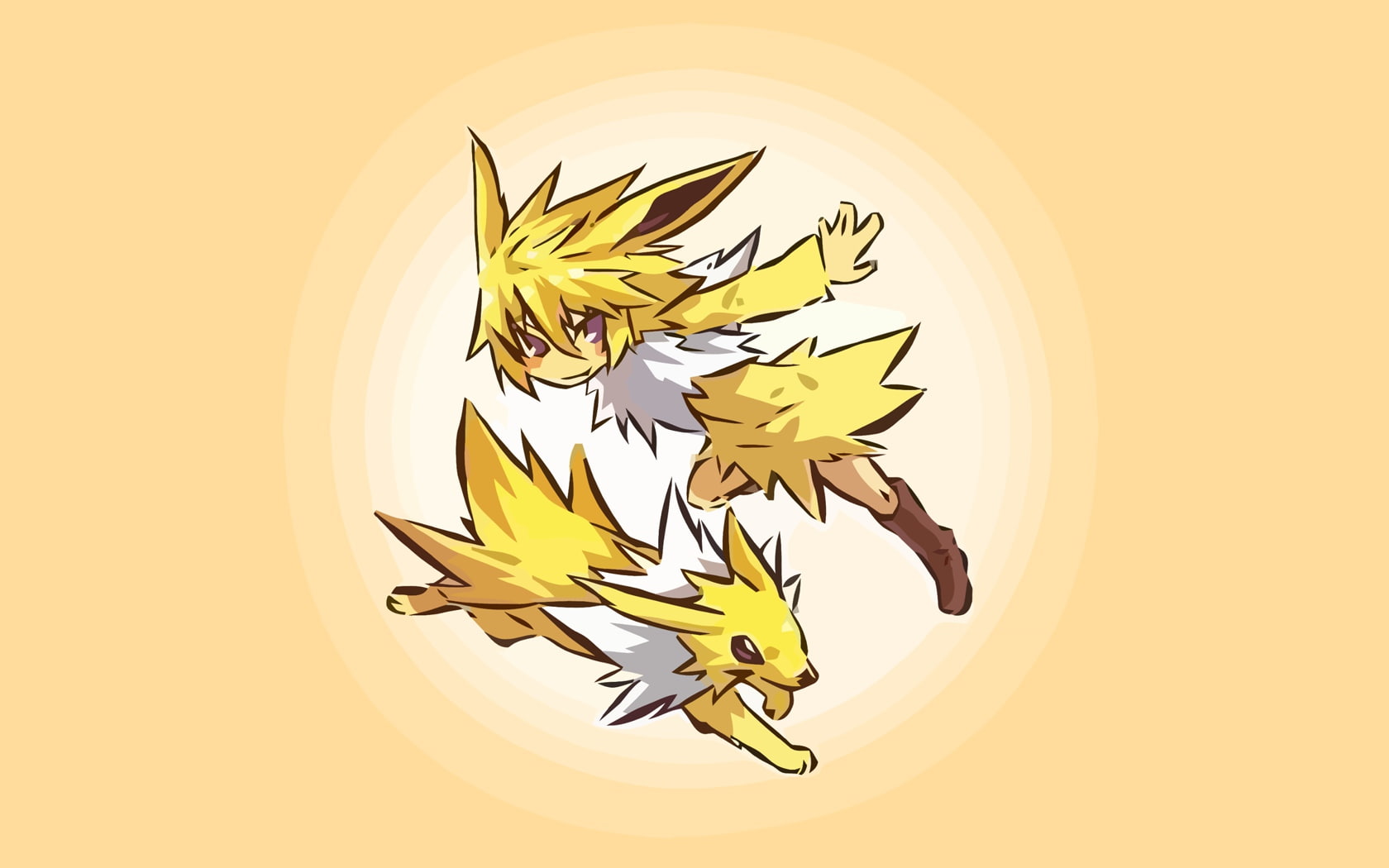 Pokémon, Eeveelutions, Jolteon (Pokémon), Electric Pokémon, 720P, HD Wallpaper