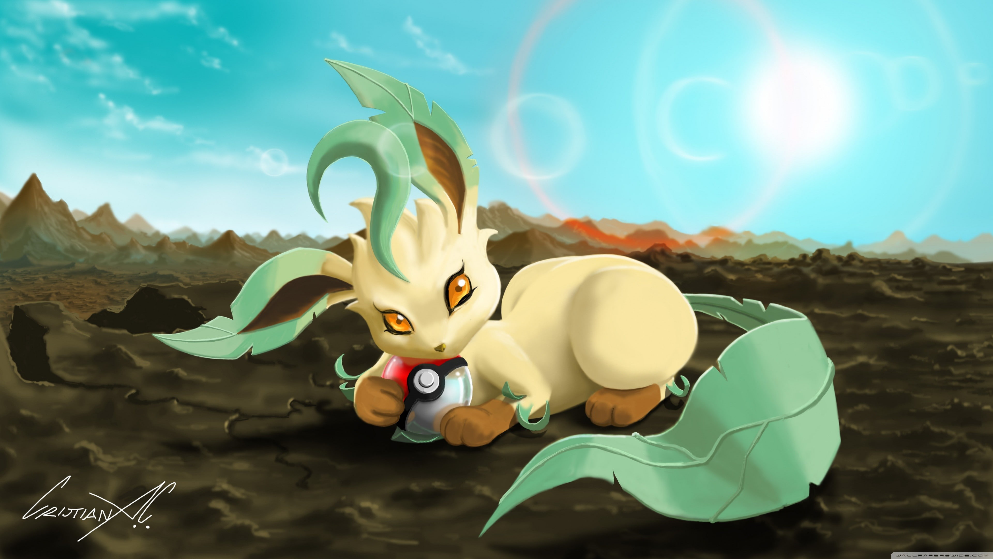 Pokémon, Leafeon, 4K, HD Wallpaper