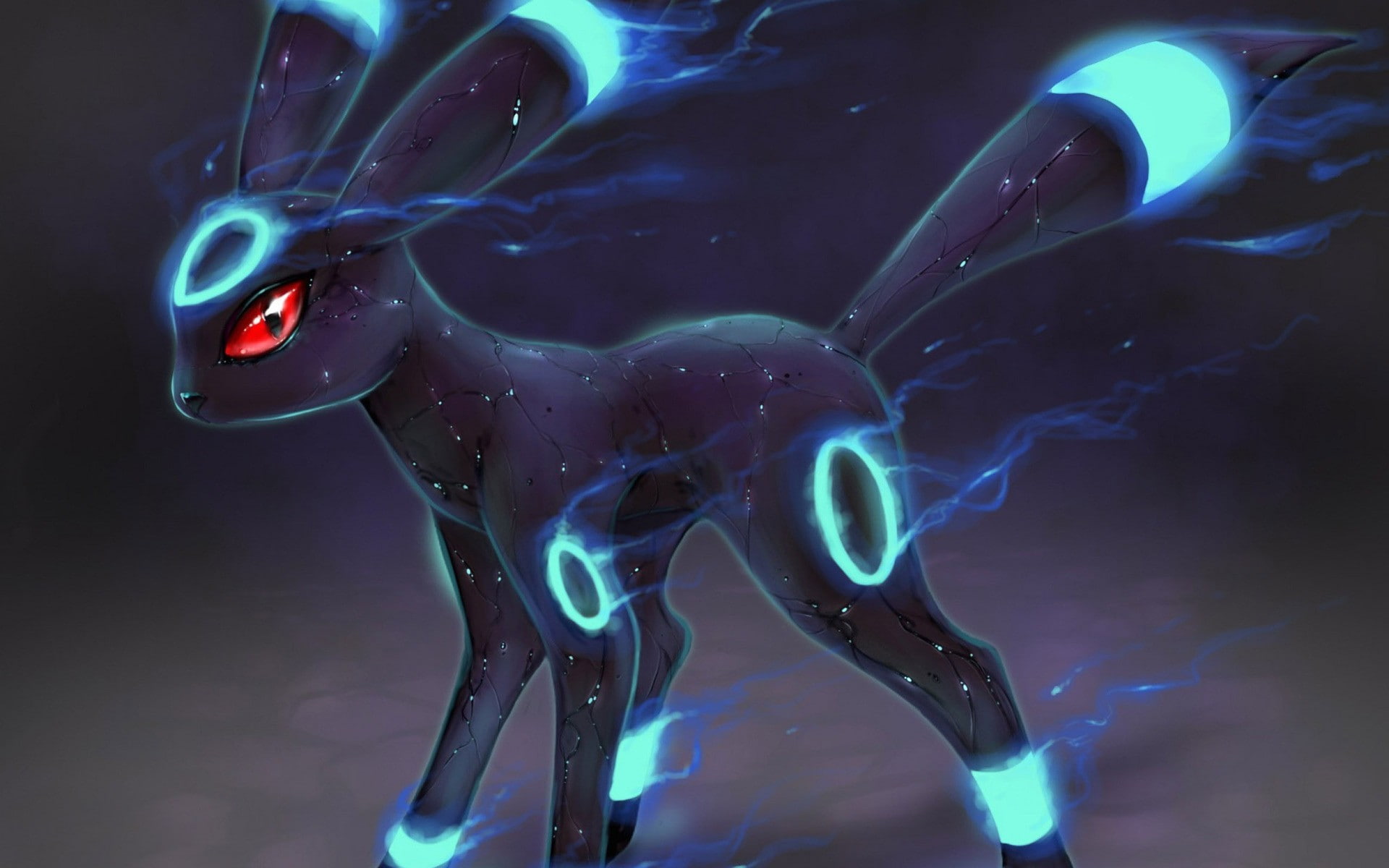 Umbreon, 1080P, Pokémon, video games, HD Wallpaper