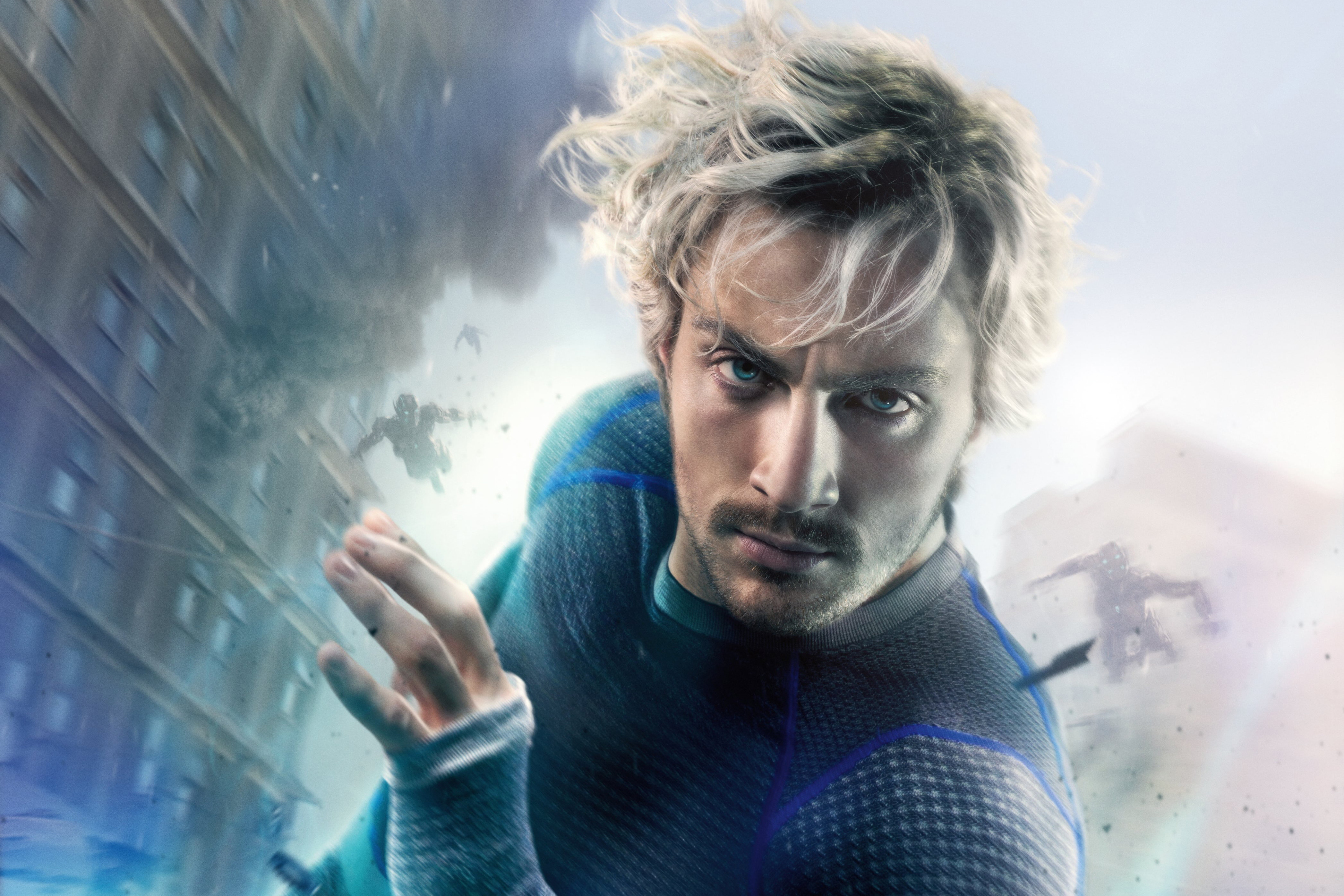 futuristic, loneliness, headshot, women, lifestyles, men, adult, Avengers: Age of Ultron, portrait, window, Quicksilver, urban Scene, casual clothing, indoors, HD Wallpaper