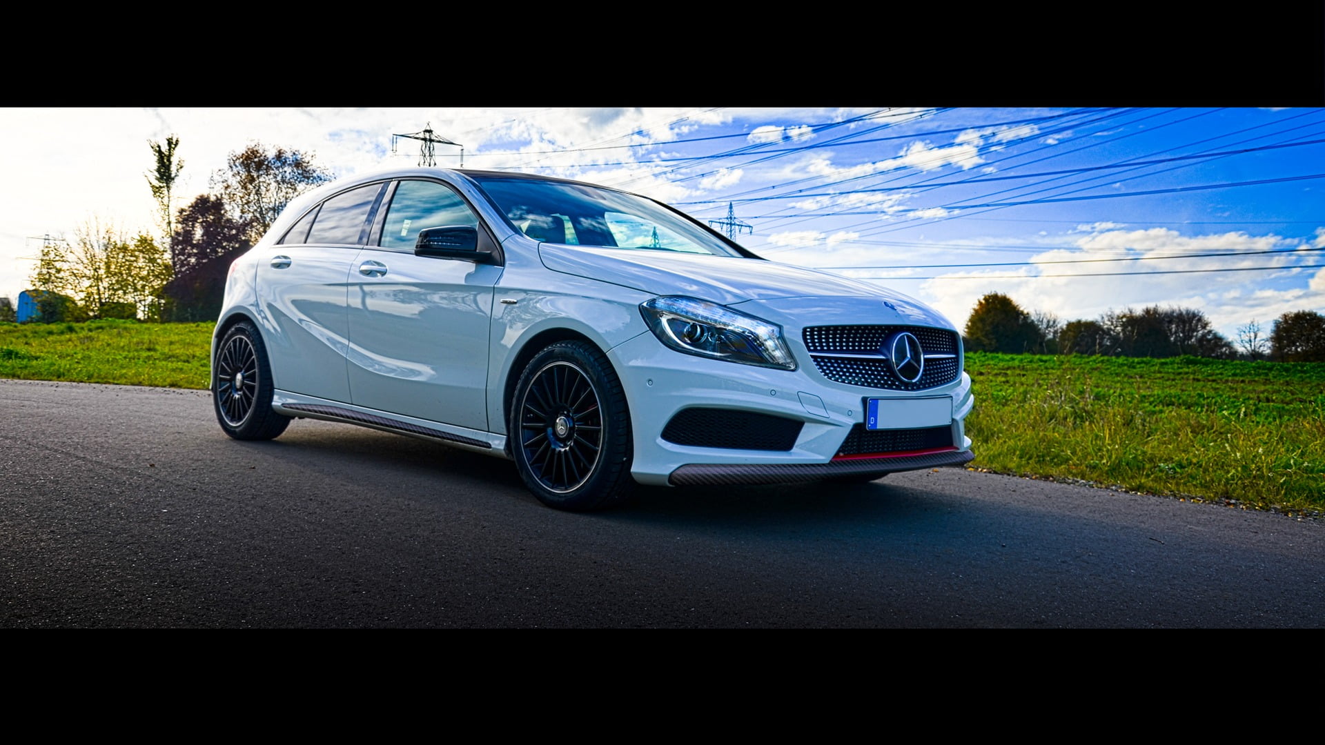 Daimler AG, German cars, sedan, mode of transportation, motor vehicle, road, mercedes, plant, city, racing, land vehicle, luxury cars, day, nature, driving, HD Wallpaper