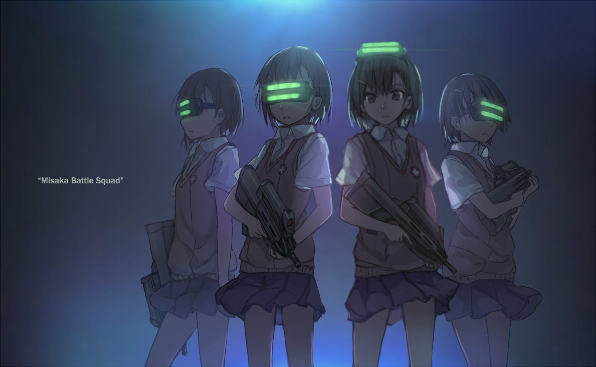 Anime, 1080P, Imouto Misaka, To Aru Kagaku No Railgun, HD Wallpaper