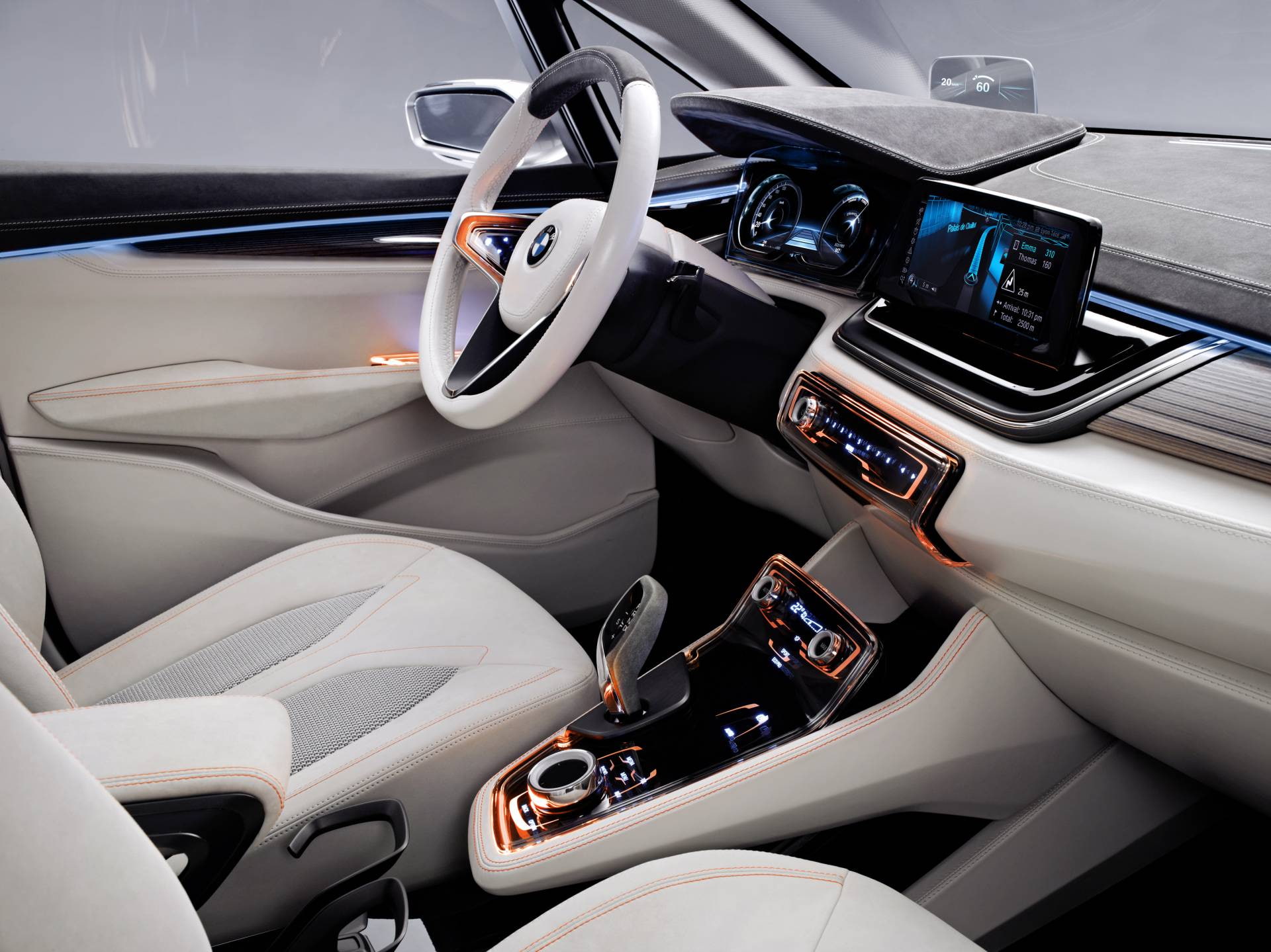 car, active, 1080P, concept, bmw, tourer, HD Wallpaper