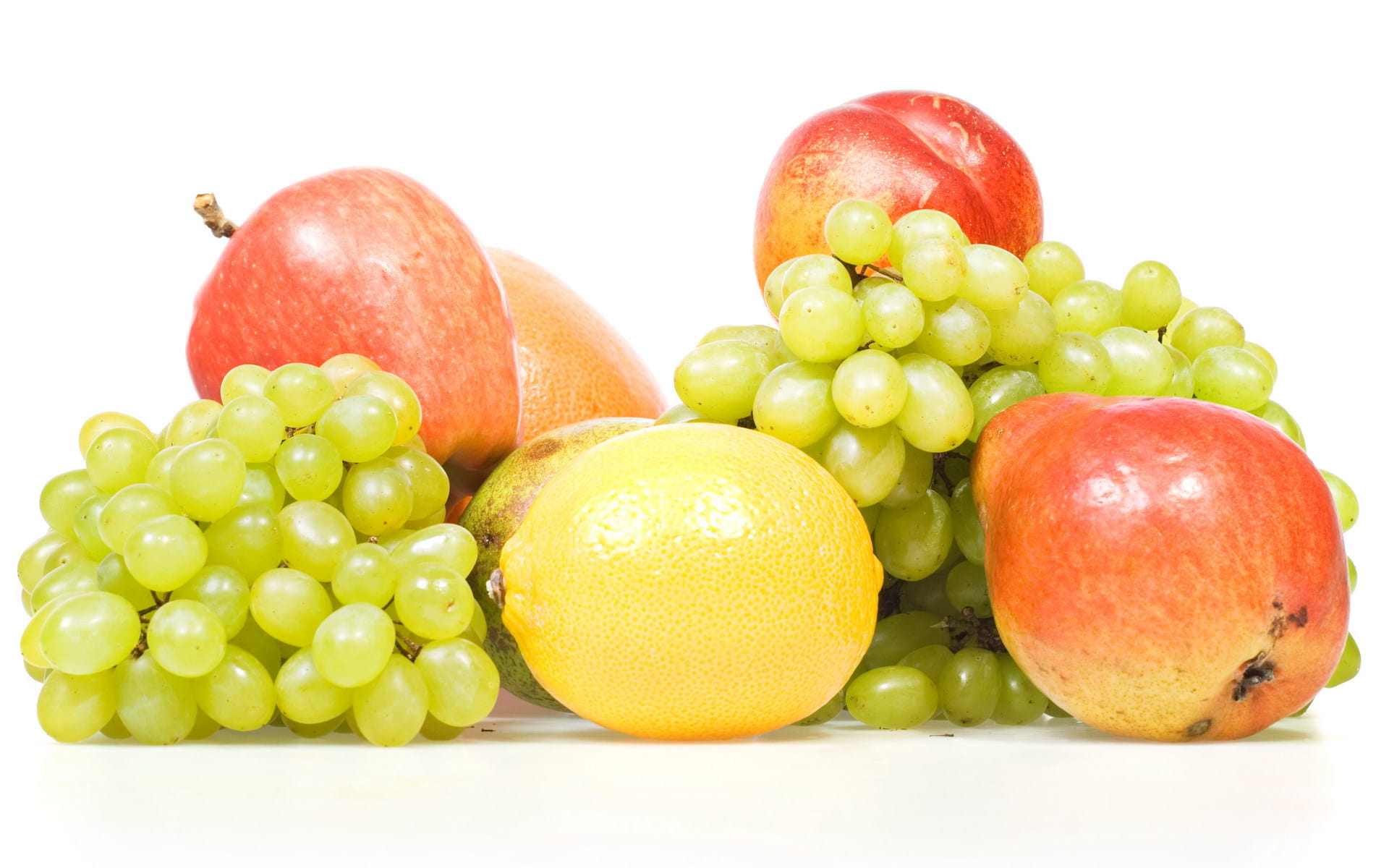 nobody, healthy eating, studio shot, citrus fruit, studio, snack, eating, ripe, pile, organic, berry, nutrition, life, fresh, lemon, variation, green, up, HD Wallpaper