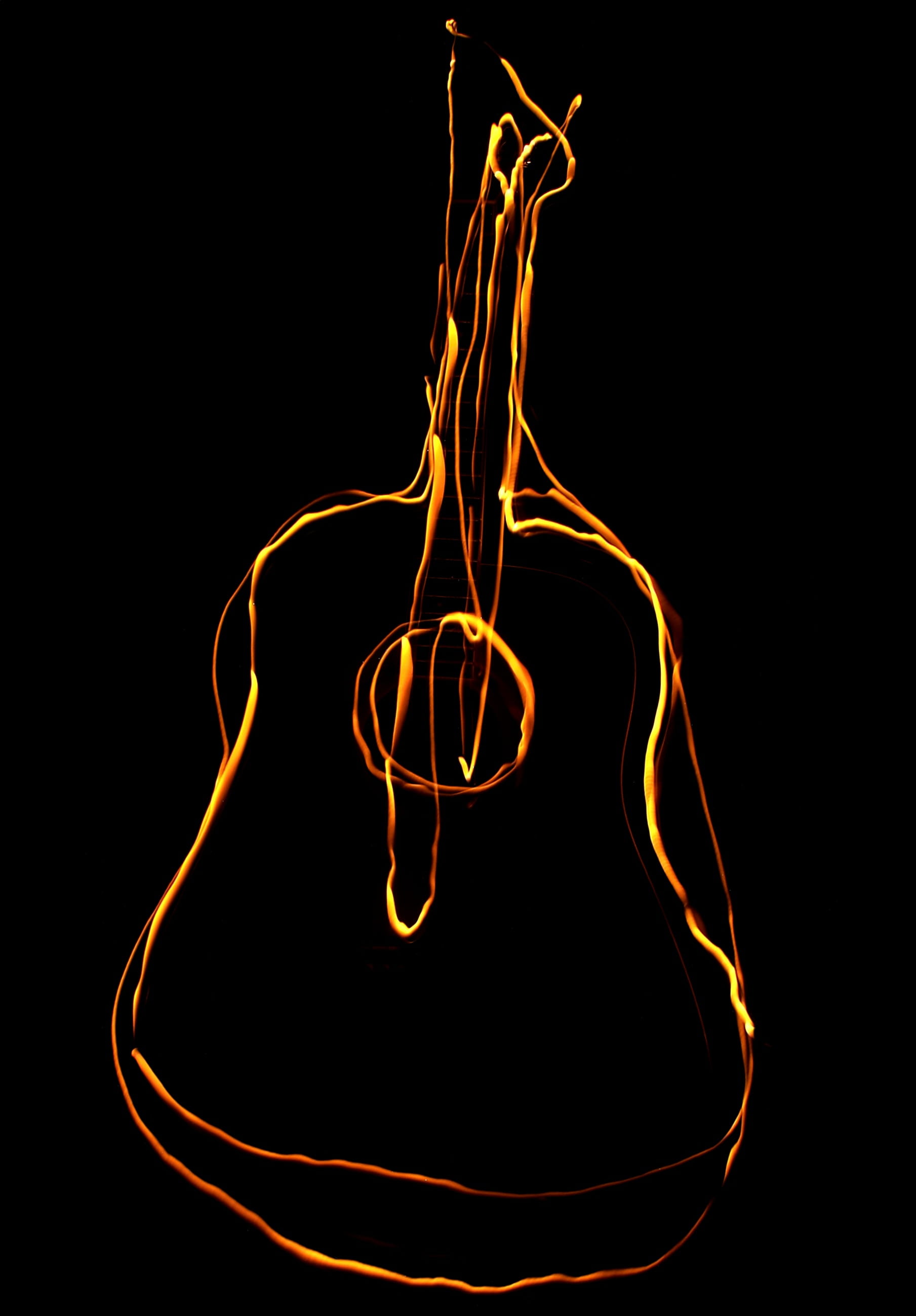 light painting, night, abstract, creativity, fire - Natural Phenomenon, glowing, close-up, complexity, studio shot, pattern, lighting equipment, motion, Phone HD Wallpaper