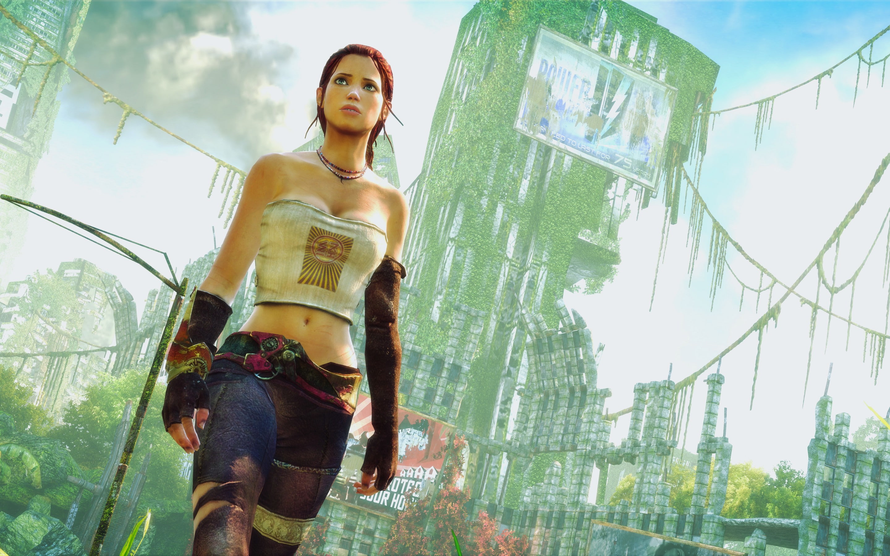 Enslaved:Odyssey to the west, post-Apocalypse, the girl, odyssey, west, enslaved, 2K, HD Wallpaper