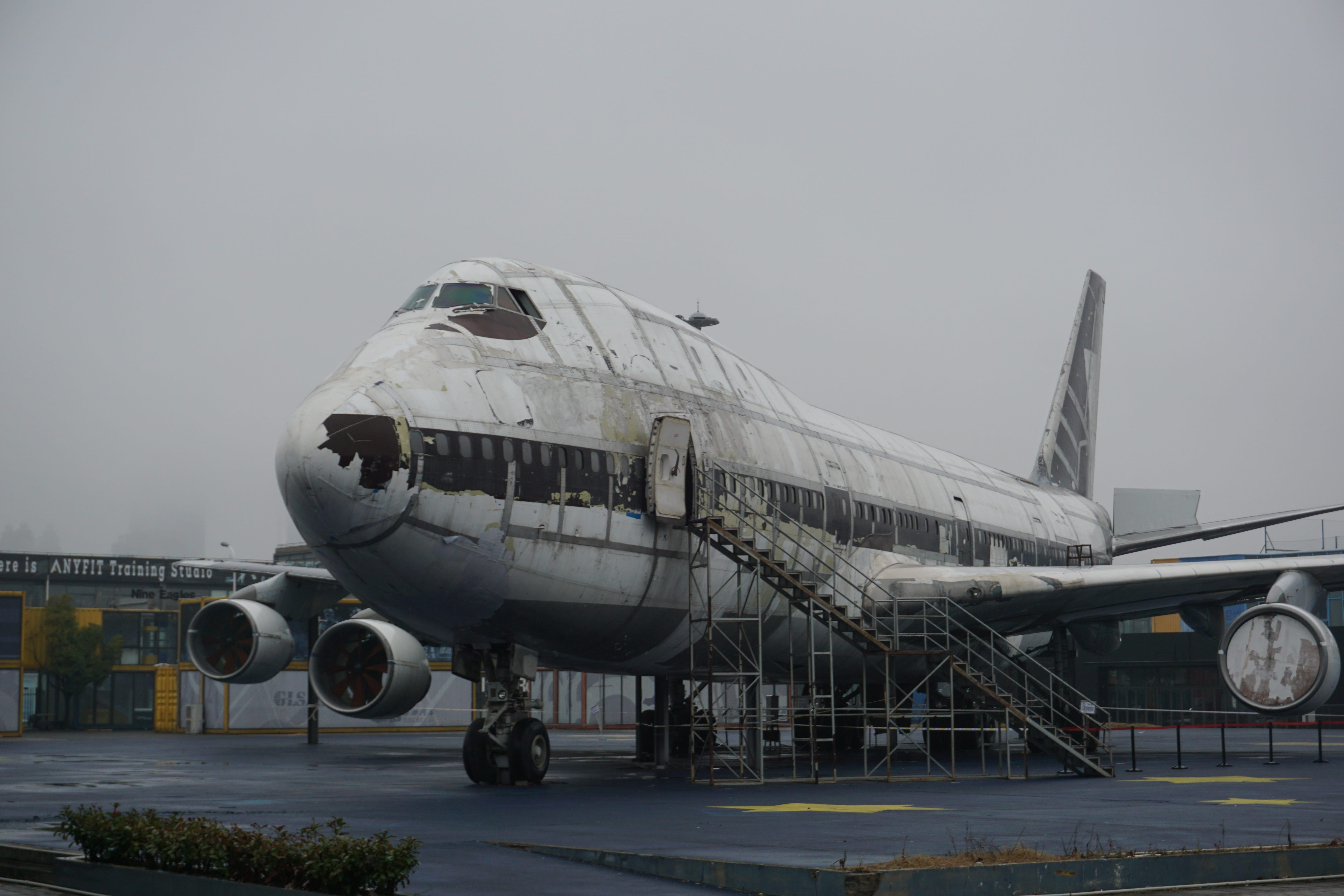 stationary, aerospace industry, no people, engine, Aircraft, airport runway, airport, destruction, nature, travel, outdoors, Dilapidated, military, mode of transportation, HD Wallpaper