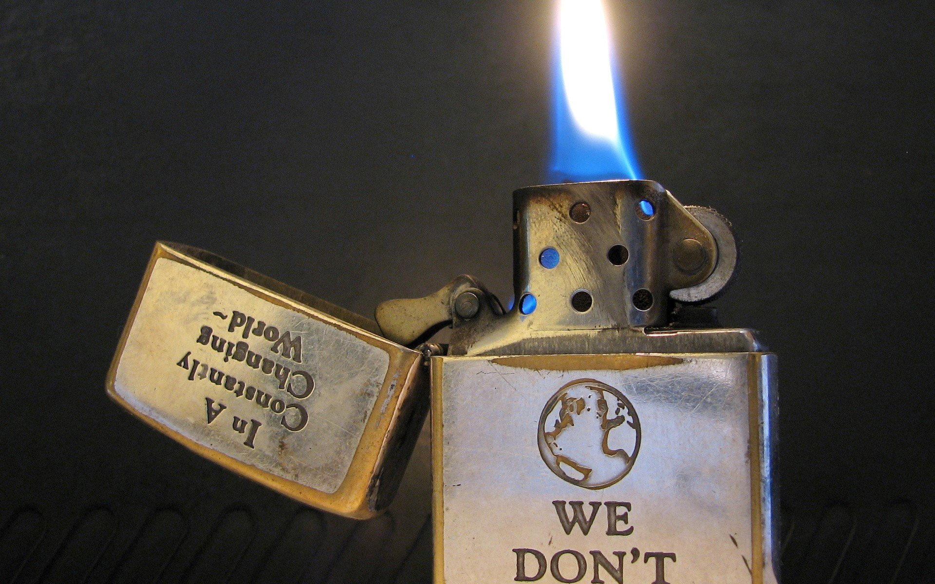 objects, lighters, fire, 1080P, zippo, smoking, flame, HD Wallpaper