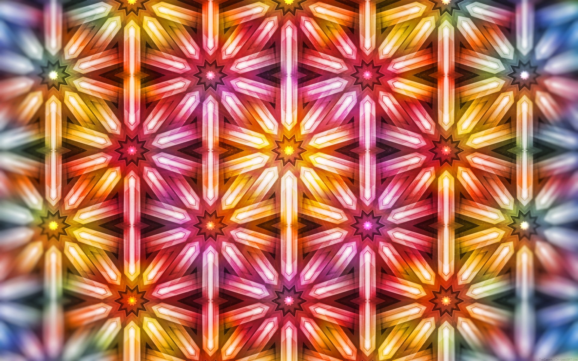 green, rainbows, red, backgrounds, abstract backgrounds, art and craft, repetition, shape, multi colored, textile, no people, full frame, 1080P, abstract, HD Wallpaper