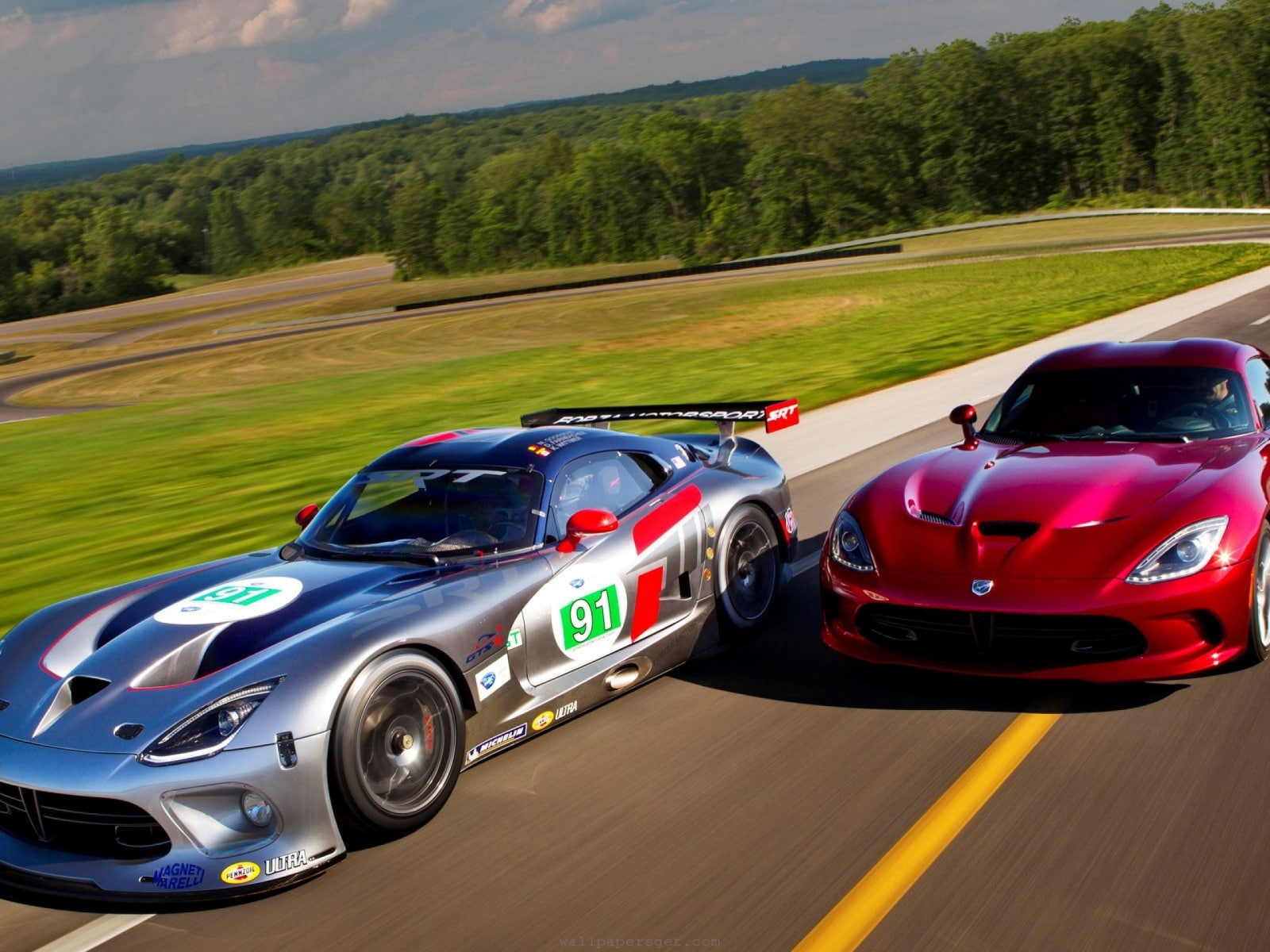 hd, race, viper, 720P, blur, motion, cars, dodge, car, HD Wallpaper