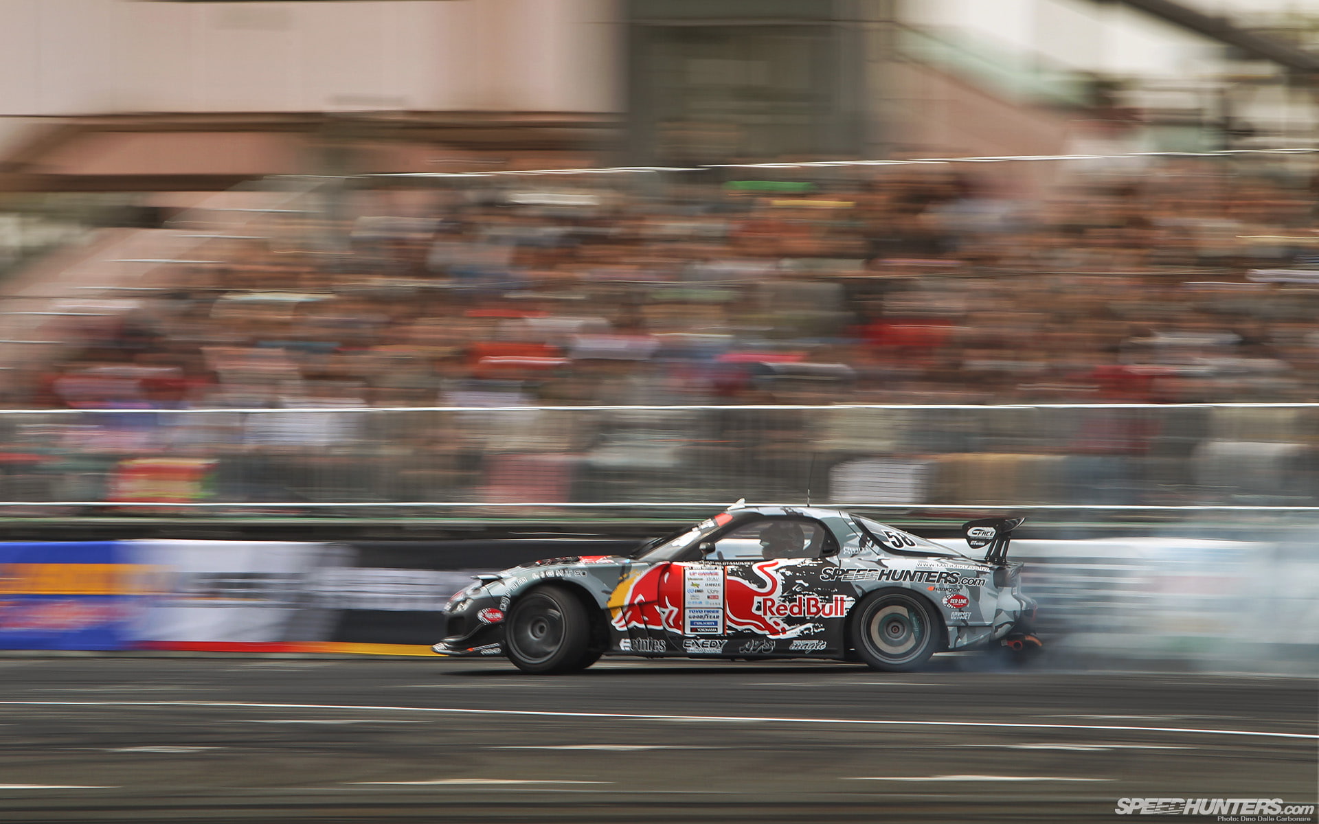 race, cars, drift, blur, motion, 1080P, rx, 7, hd, car, mazda, HD Wallpaper