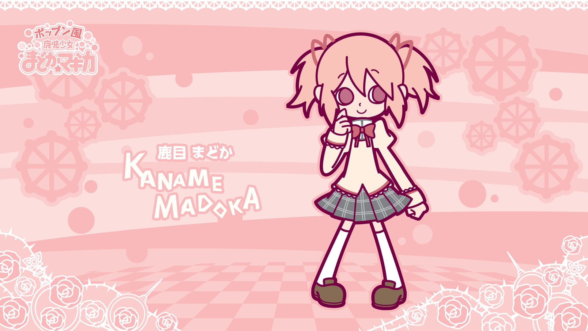 metal, healthcare and medicine, Mahou Shoujo Madoka Magica, architecture, creativity, body part, clothing, human body part, pink color, front view, Kaname Madoka, HD Wallpaper