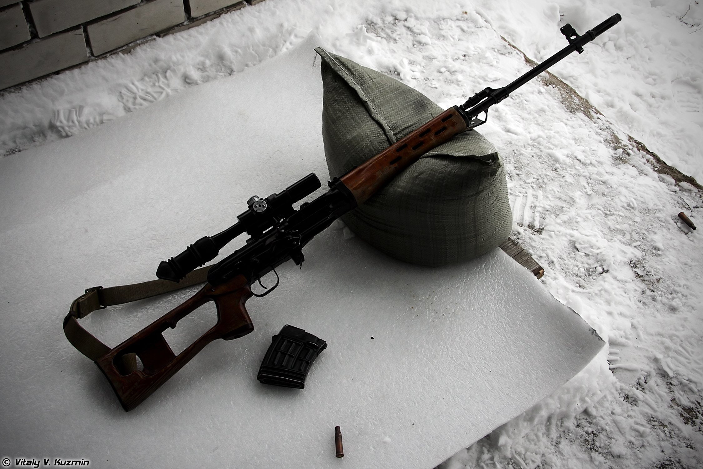 scope, svd, 1080P, rifle, HD Wallpaper