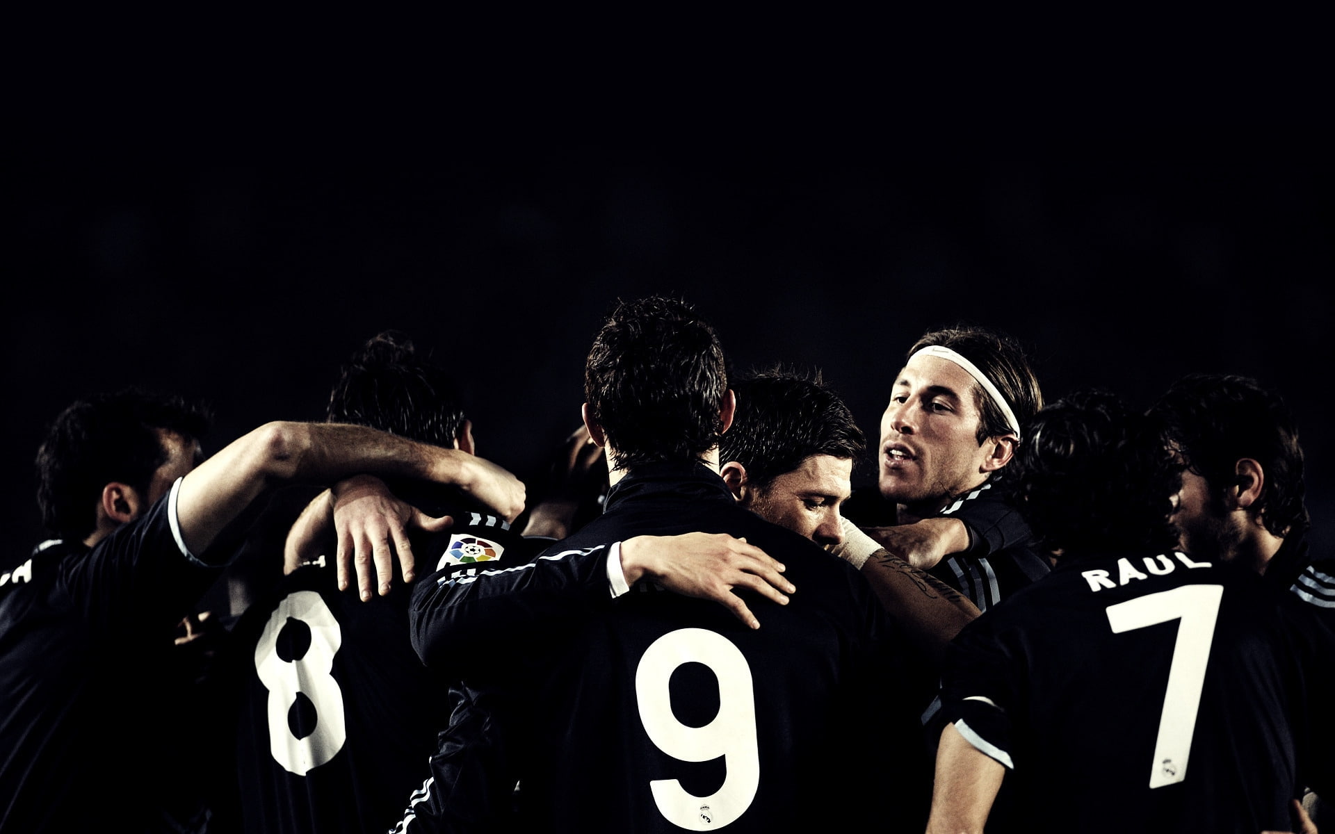 sport, raul, cristiano, madrid, alonso, ramos, real, 1080P, ronaldo, sergio, HD Wallpaper