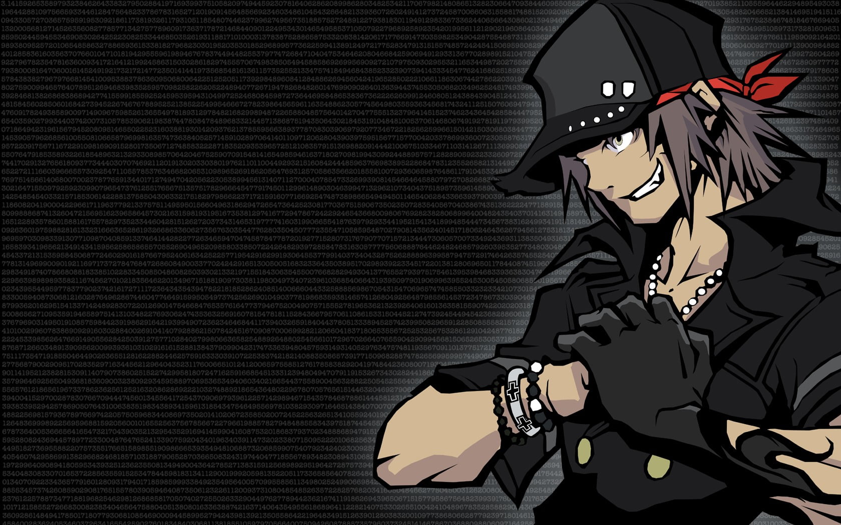 wall, 720P, close-up, one person, anime boys, The World Ends With You, Minamimoto Sho, unrecognizable person, technology, occupation, art and craft, pattern, HD Wallpaper