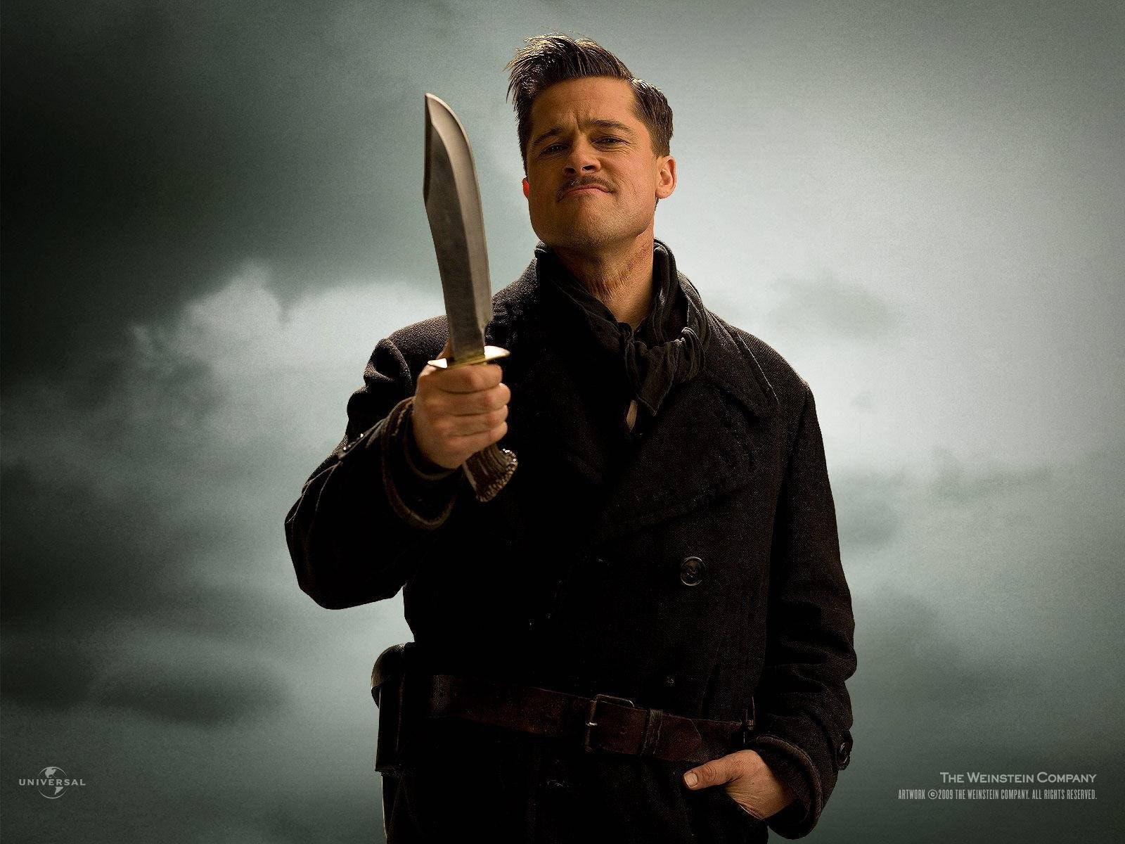 720P, drama, war, basterds, wwll, pitt, inglourious, military, adventure, HD Wallpaper