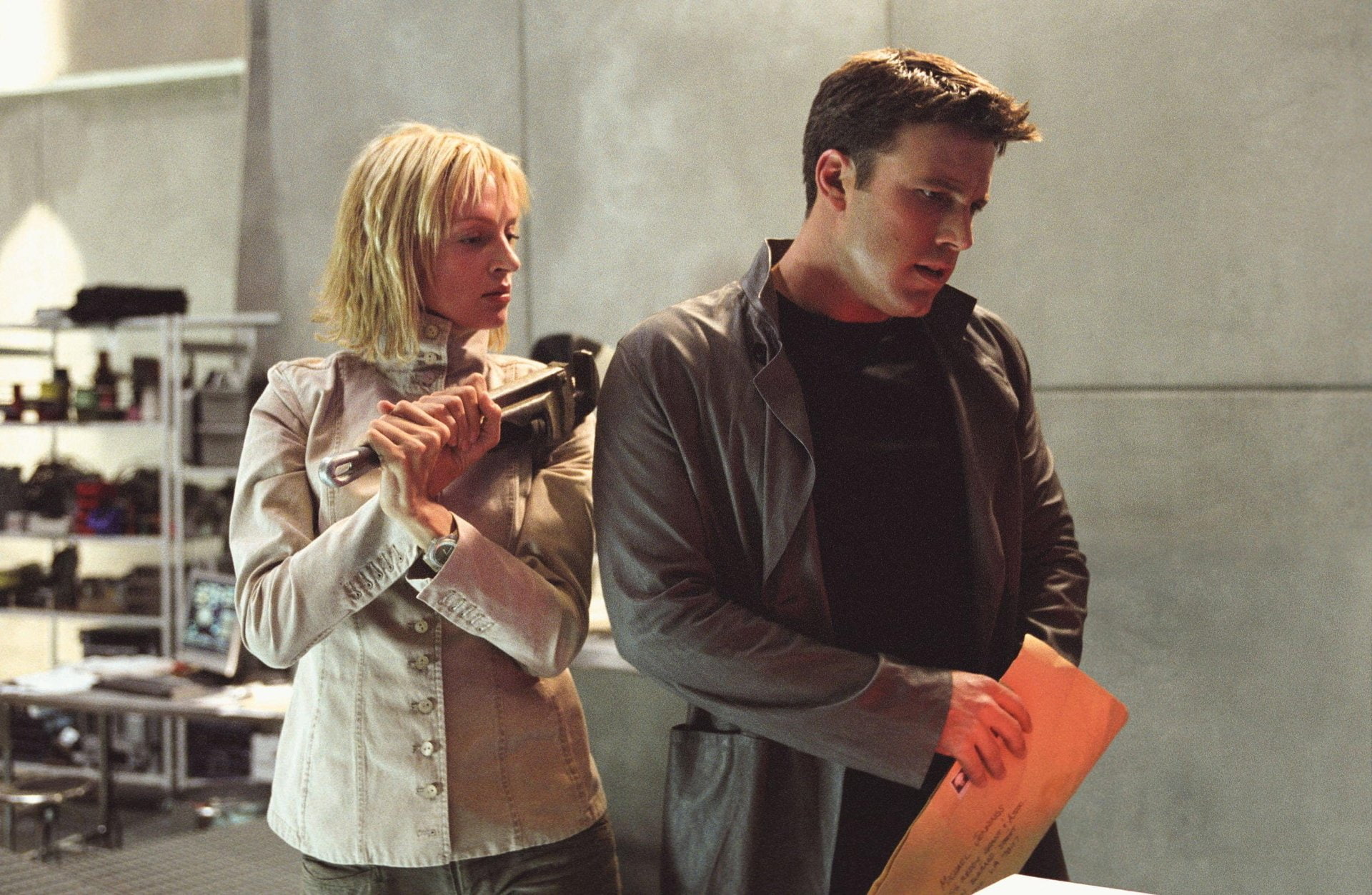 Movie, Ben Affleck, Paycheck (Movie), Paycheck, 1080P, Uma Thurman, HD Wallpaper