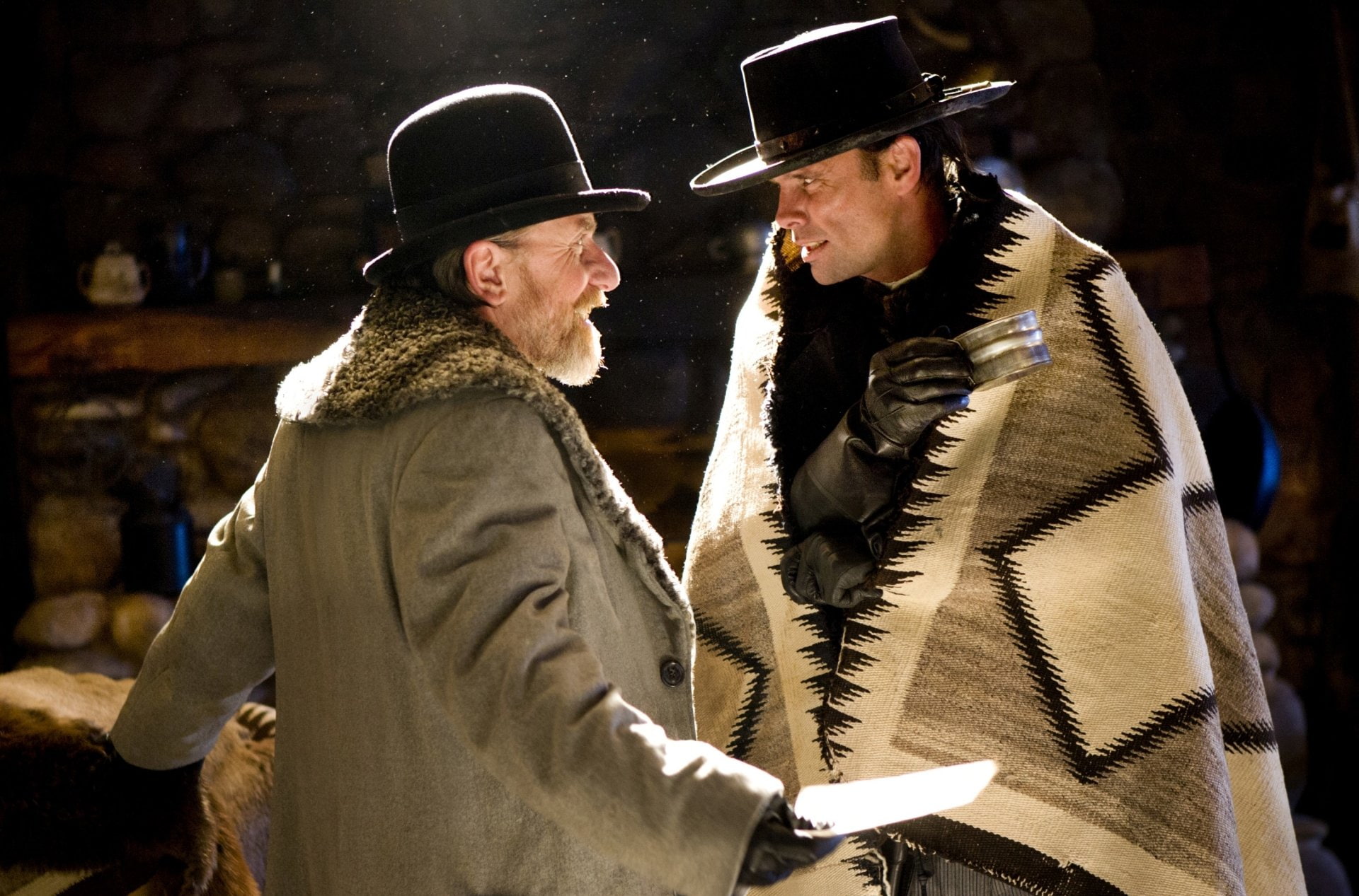 Tim Roth, Walton Goggins, The Hateful Eight, 1080P, Movie, HD Wallpaper