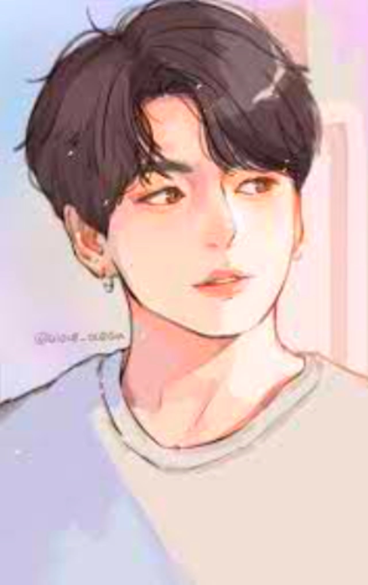 BTS, 1080P, anime boys, Jungkook, Phone HD Wallpaper