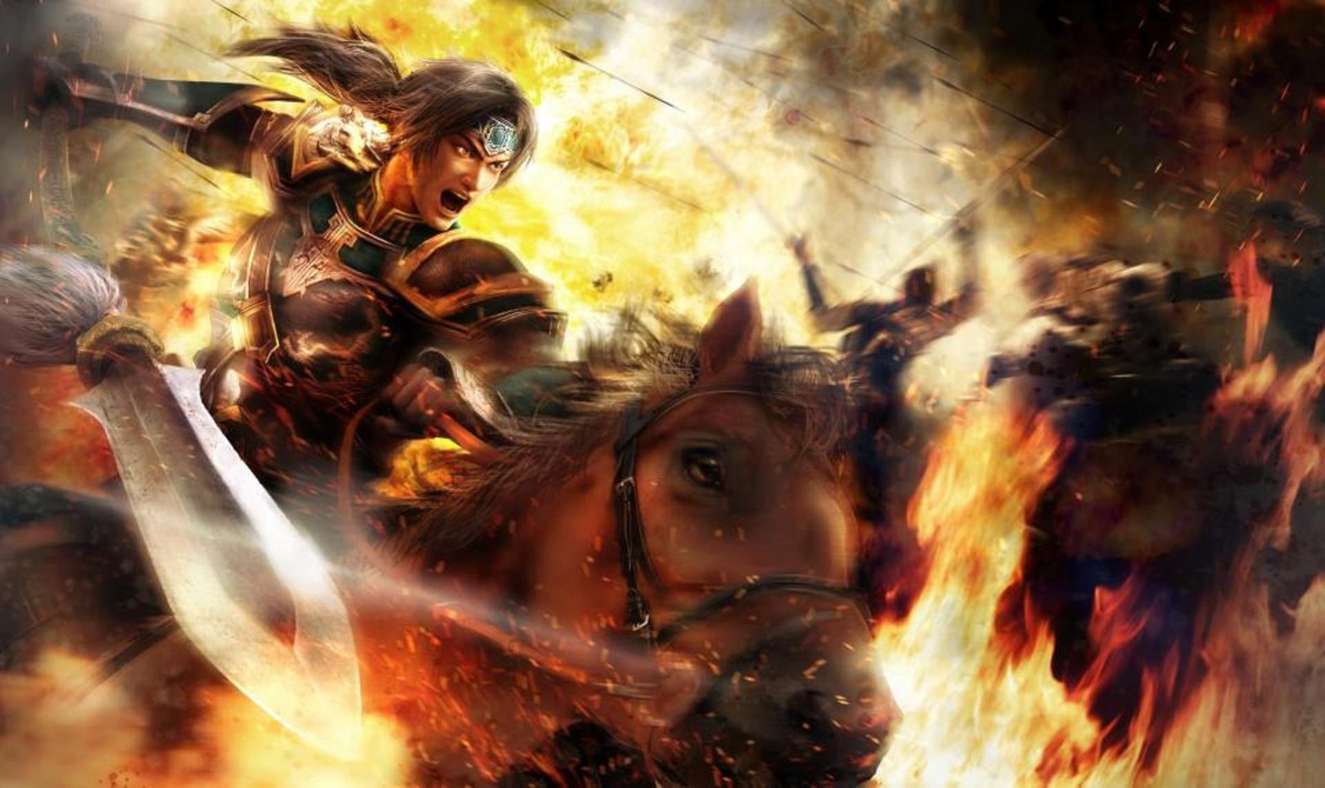video games, spear, weapon, 1080P, yun, zhao, games, horse, armor, warrior, battle, zhao yun, arrows, dynasty warriors, HD Wallpaper
