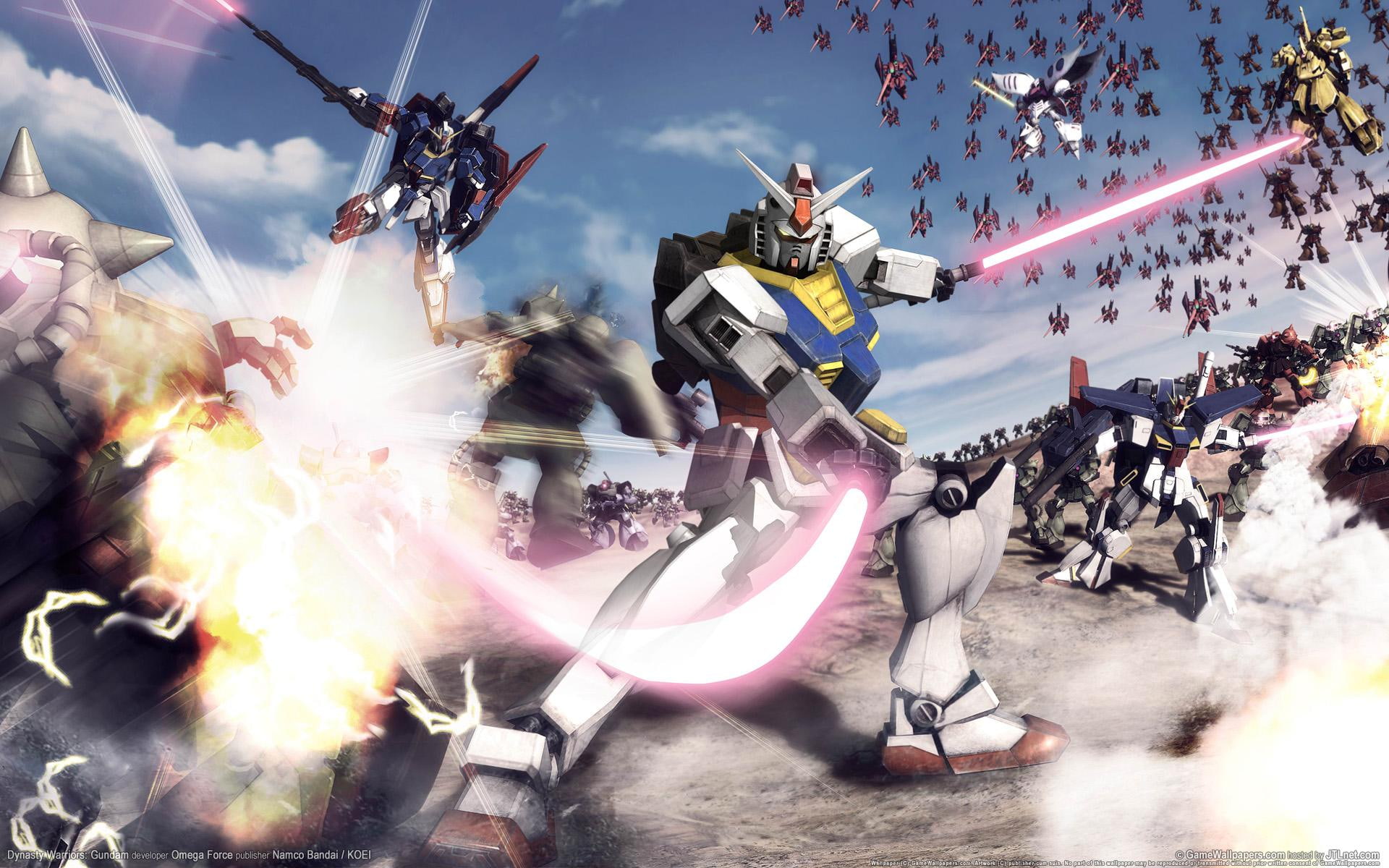 games, warriors, 1080P, gundam, dynasty, HD Wallpaper