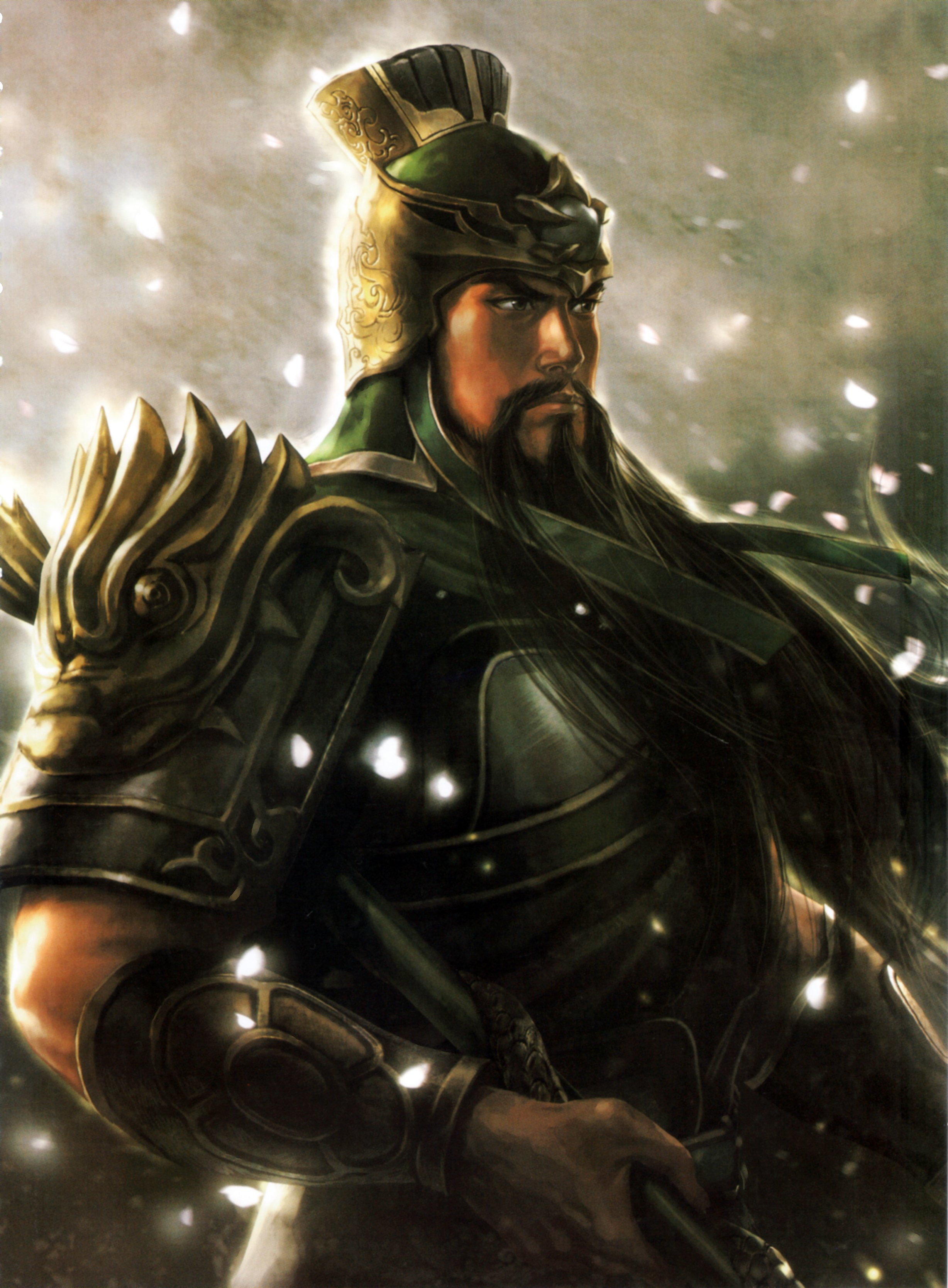 character, warrior, game, guan, warriors, dynasty, 2K, man, Phone HD Wallpaper