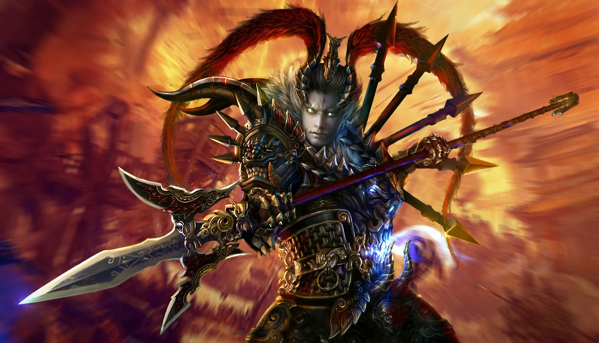 1080P, warriors, bu, lu, dynasty, HD Wallpaper