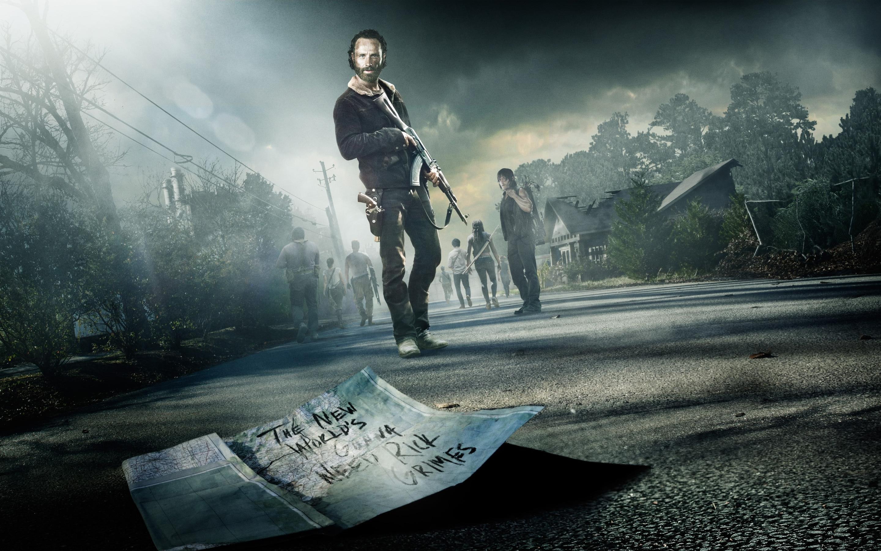 dead, amc, 2K, season, walking, HD Wallpaper