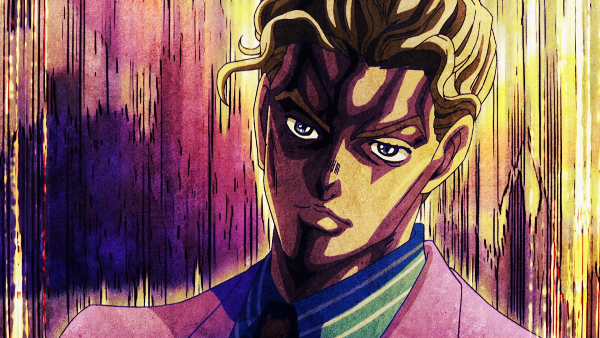 1080P, Yoshikage Kira, Anime, Jojos Bizarre Adventure, HD Wallpaper