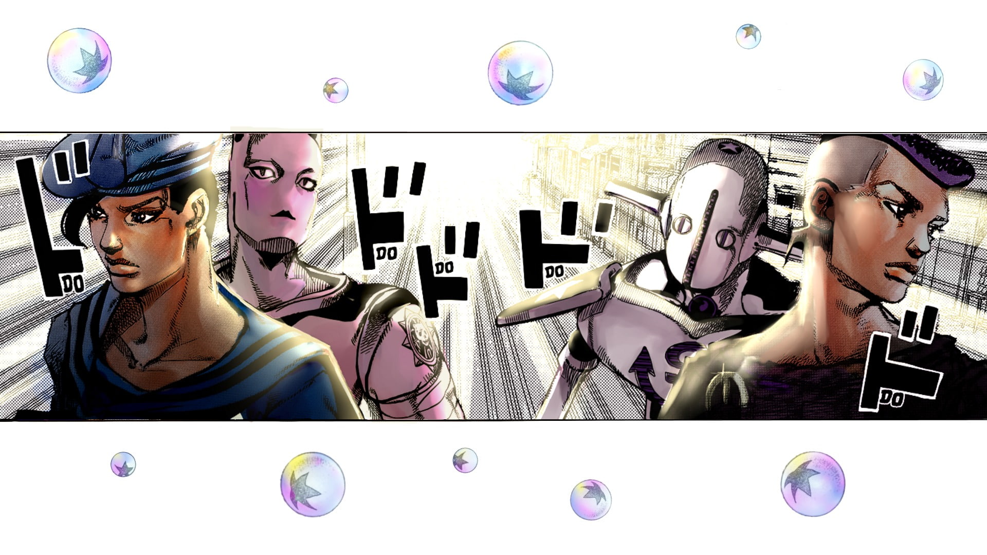 Jojos Bizarre Adventure, Yoshikage Kira, Josefumi Kujo, Anime, 1080P, HD Wallpaper